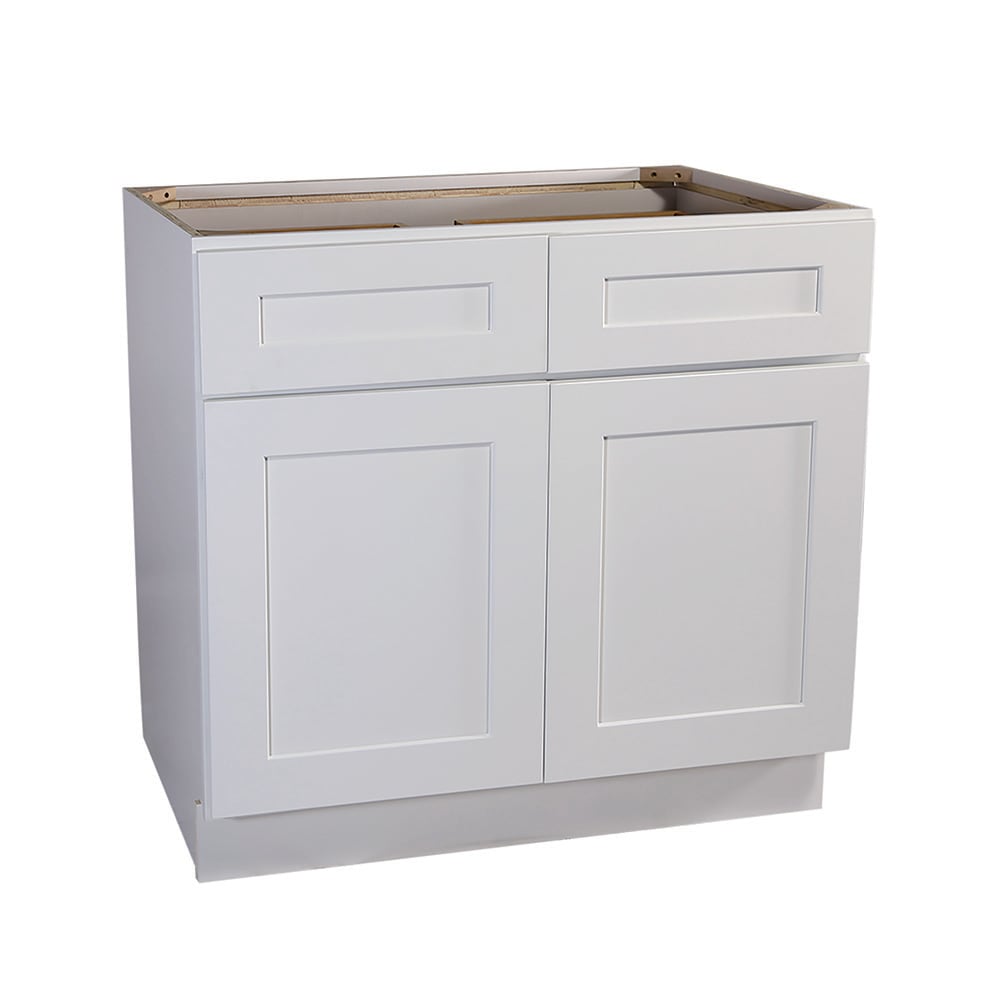 Assembled Sink Base Cabinet 42 x 34.5 x 24 Summit Craftman White