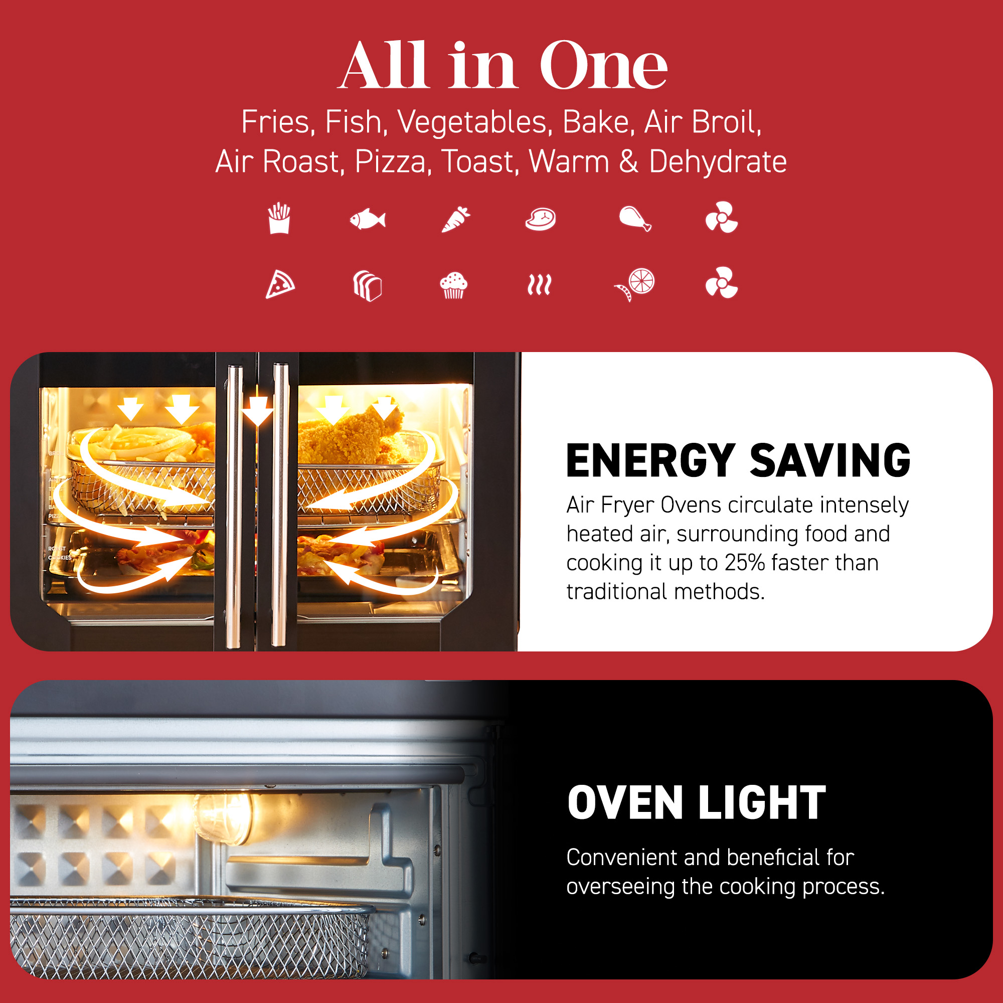 Elite EAF9010B Air-Fryers - View #4