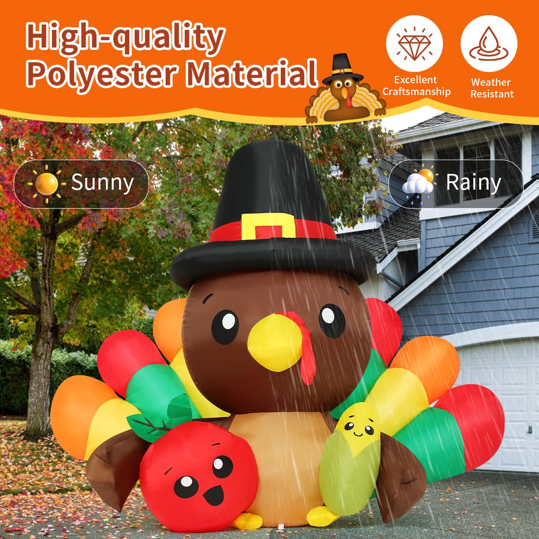 GOOSH DJ-WS-69227 Outdoor-Thanksgiving-Decor - View #6