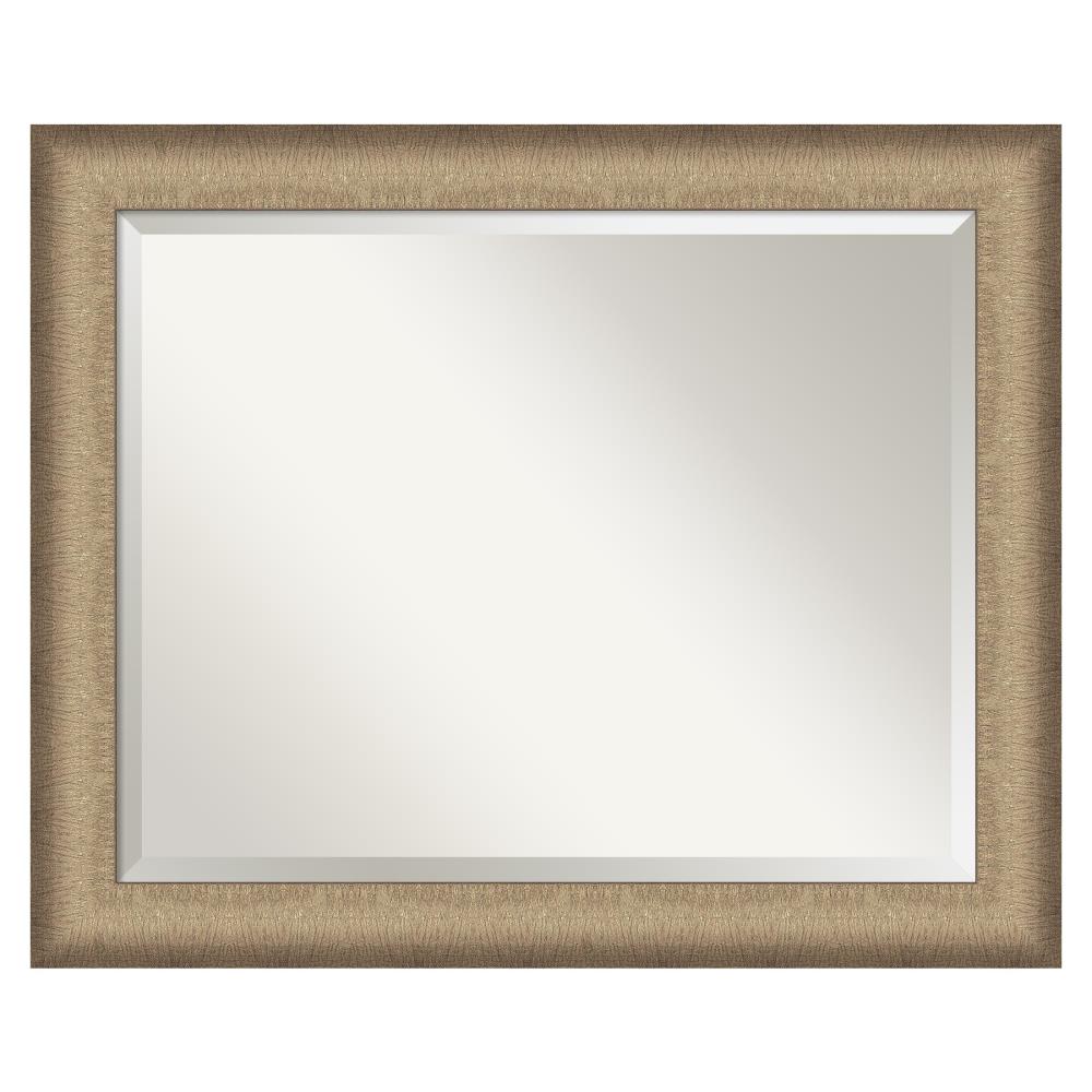 Amanti Art DSW4960912 Elegant 33-Inches x 27-Inches Framed Rectangle Bathroom Vanity Mirror ( Bronze )