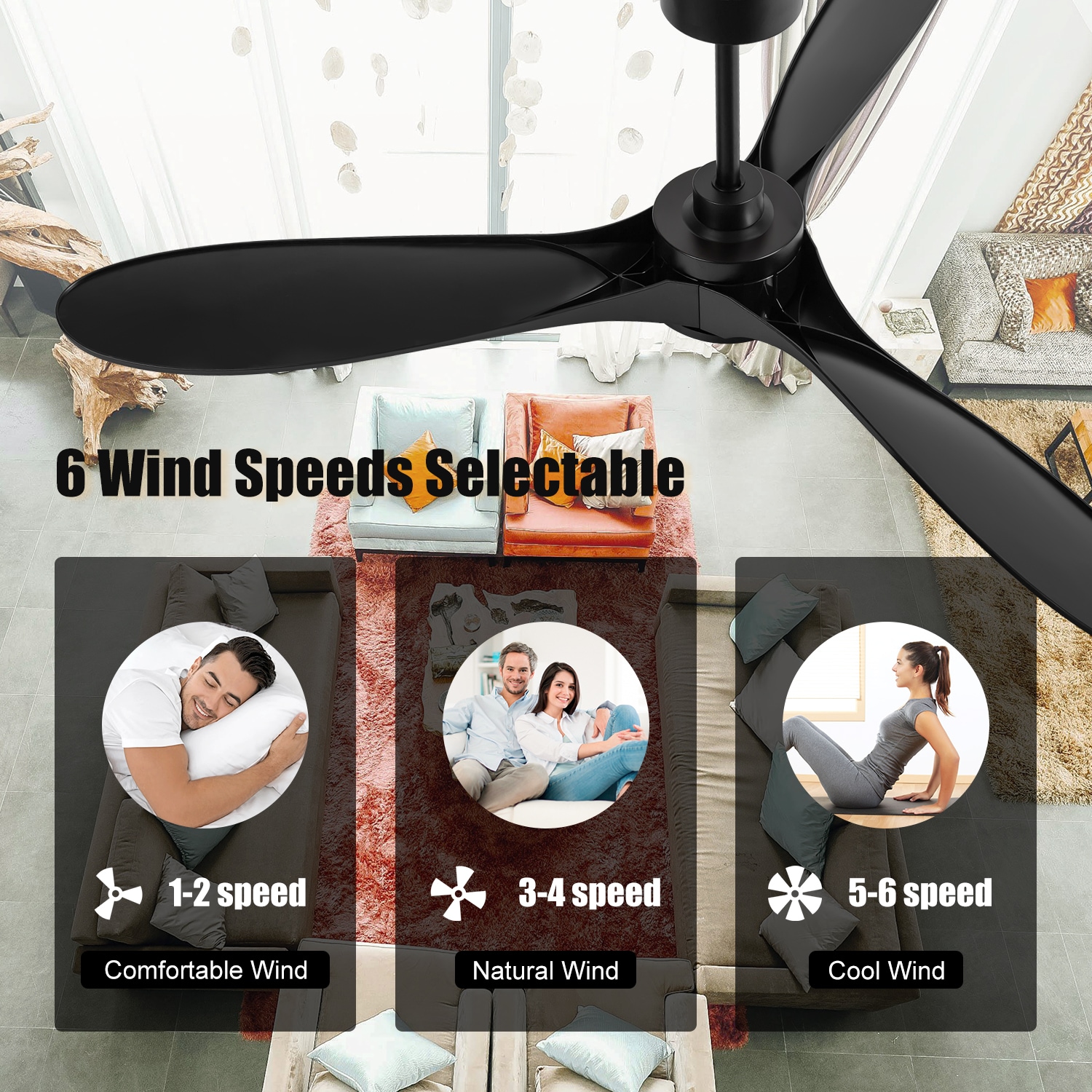 Breezary 24025-GB Ceiling-Fans - View #7