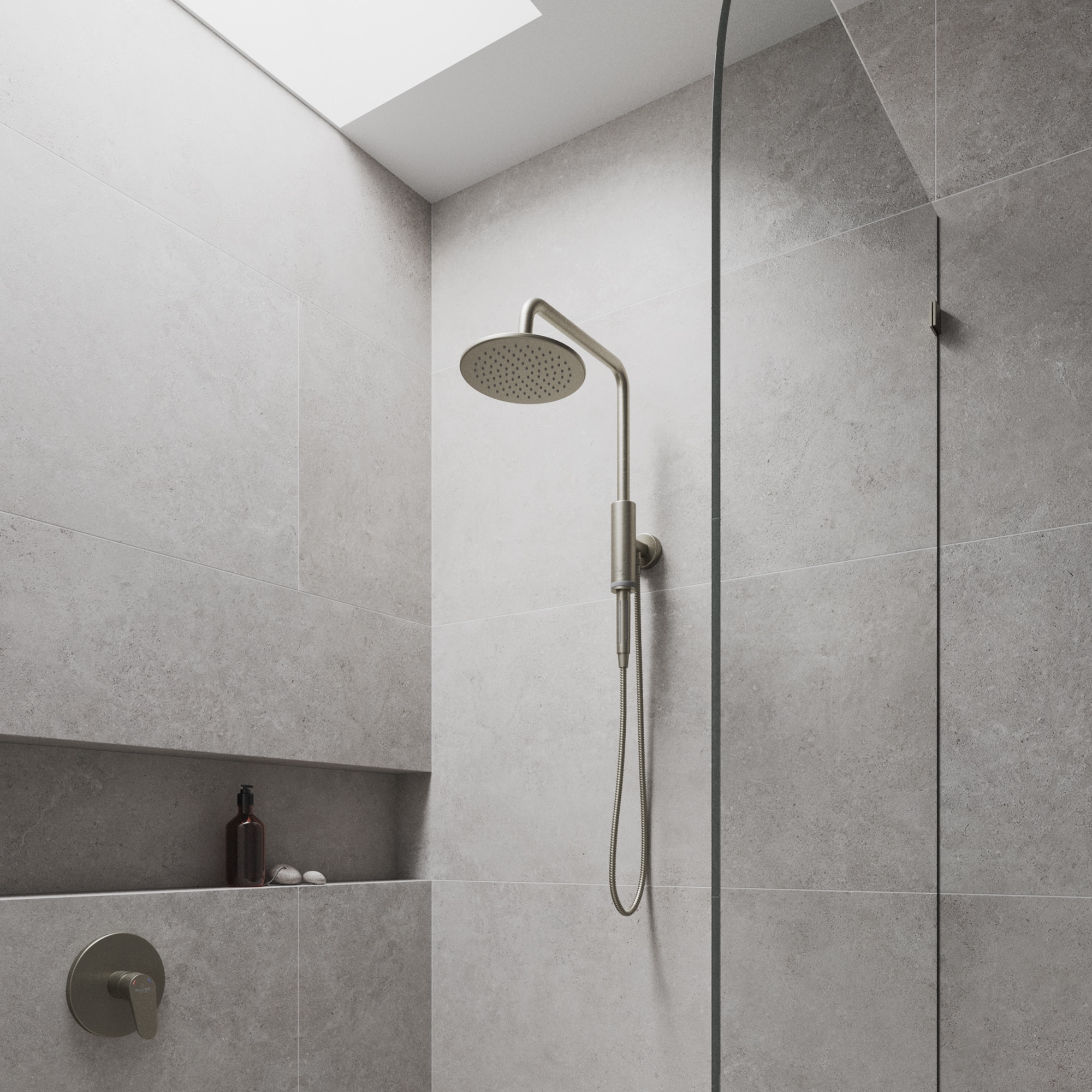 PULSE 1052-BN Showerhead-Bar-Panels - View #5