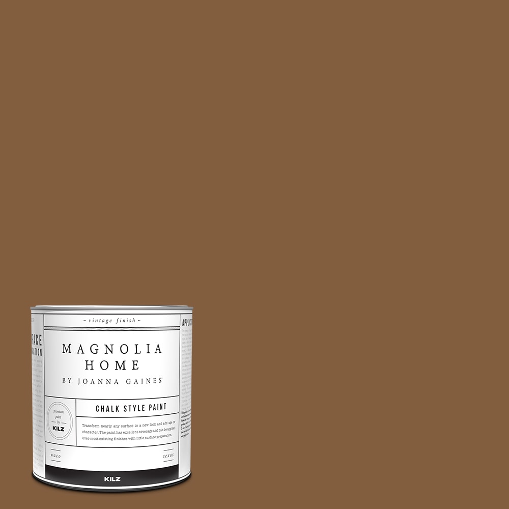 Magnolia Home 00191704 by Joanna Gaines Water-based Tintable Low Odor Cognac Chalky Paint (1-quart)