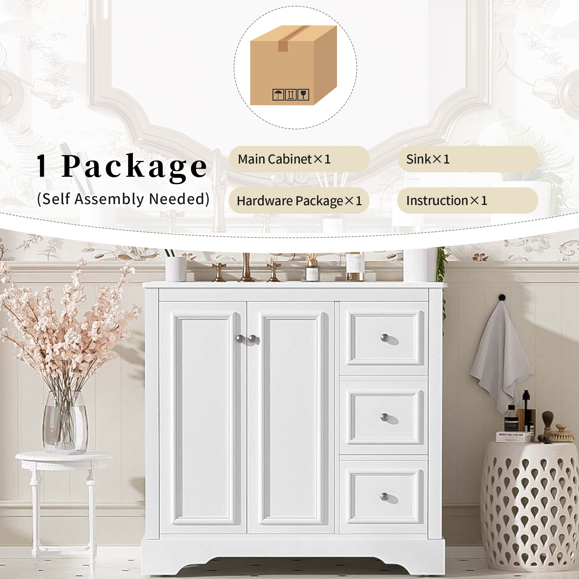 ModernLuxe L3P-N729P292966K Bath-Vanity-Combo - View #7