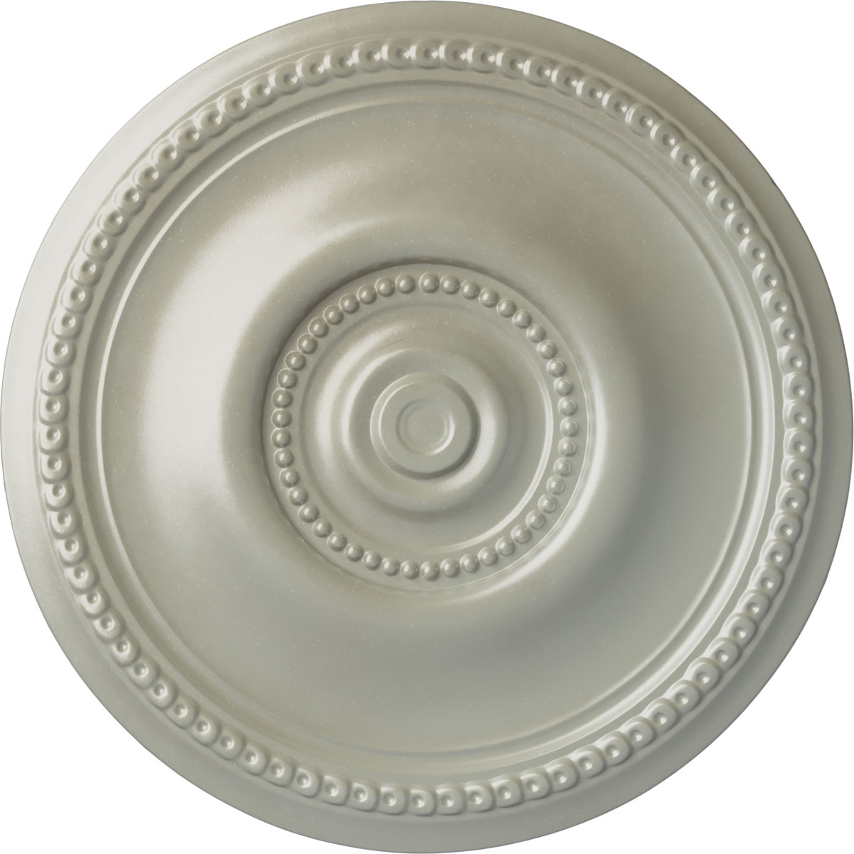 Ekena Millwork CM20BEFCS Raynor 20.625-in W x 20.625-in L Painted Flash Copper Polyurethane Whole Ceiling Medallion