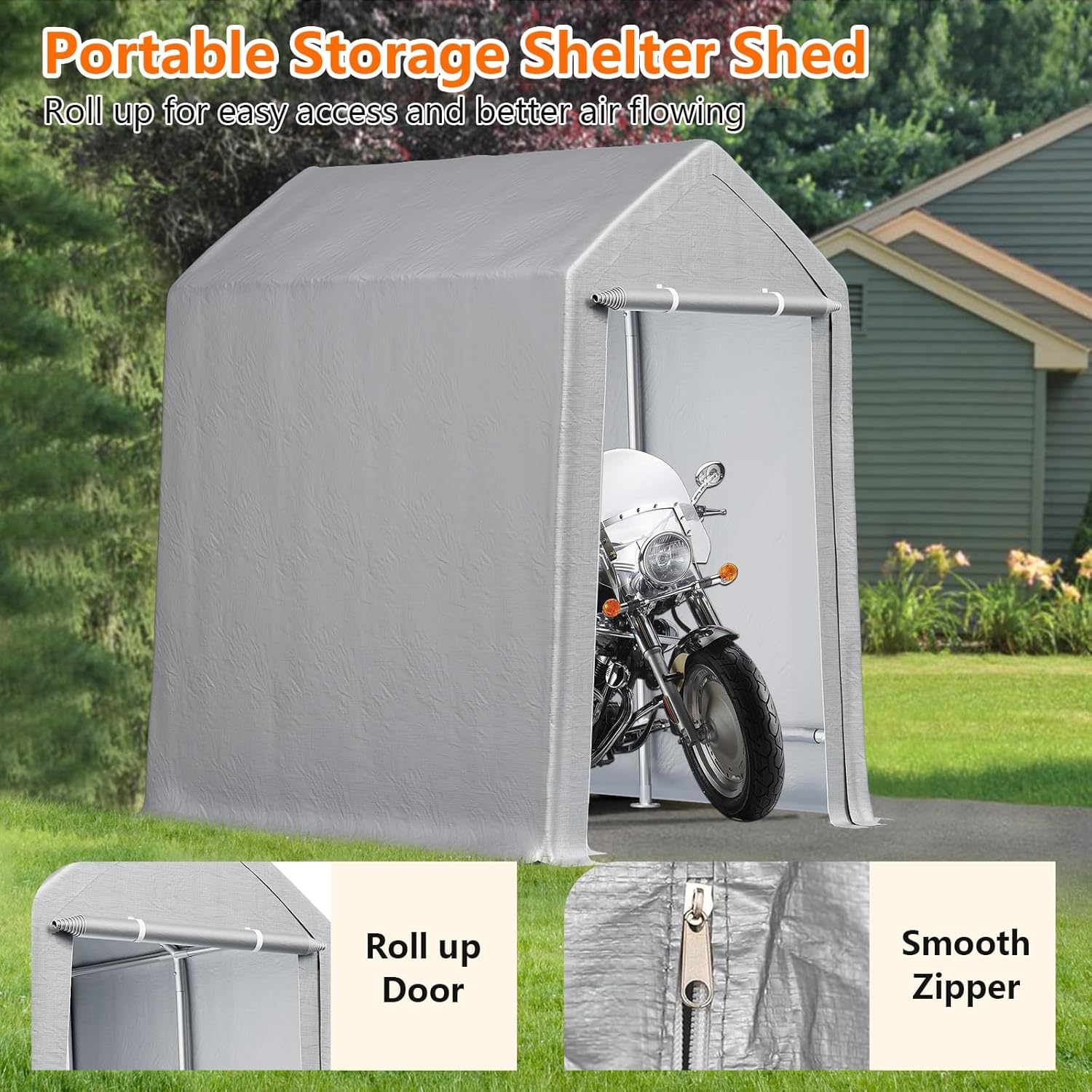 IdealHouse JOEY-CPK6HWNU9SZ2 Carport-Covers - View #5