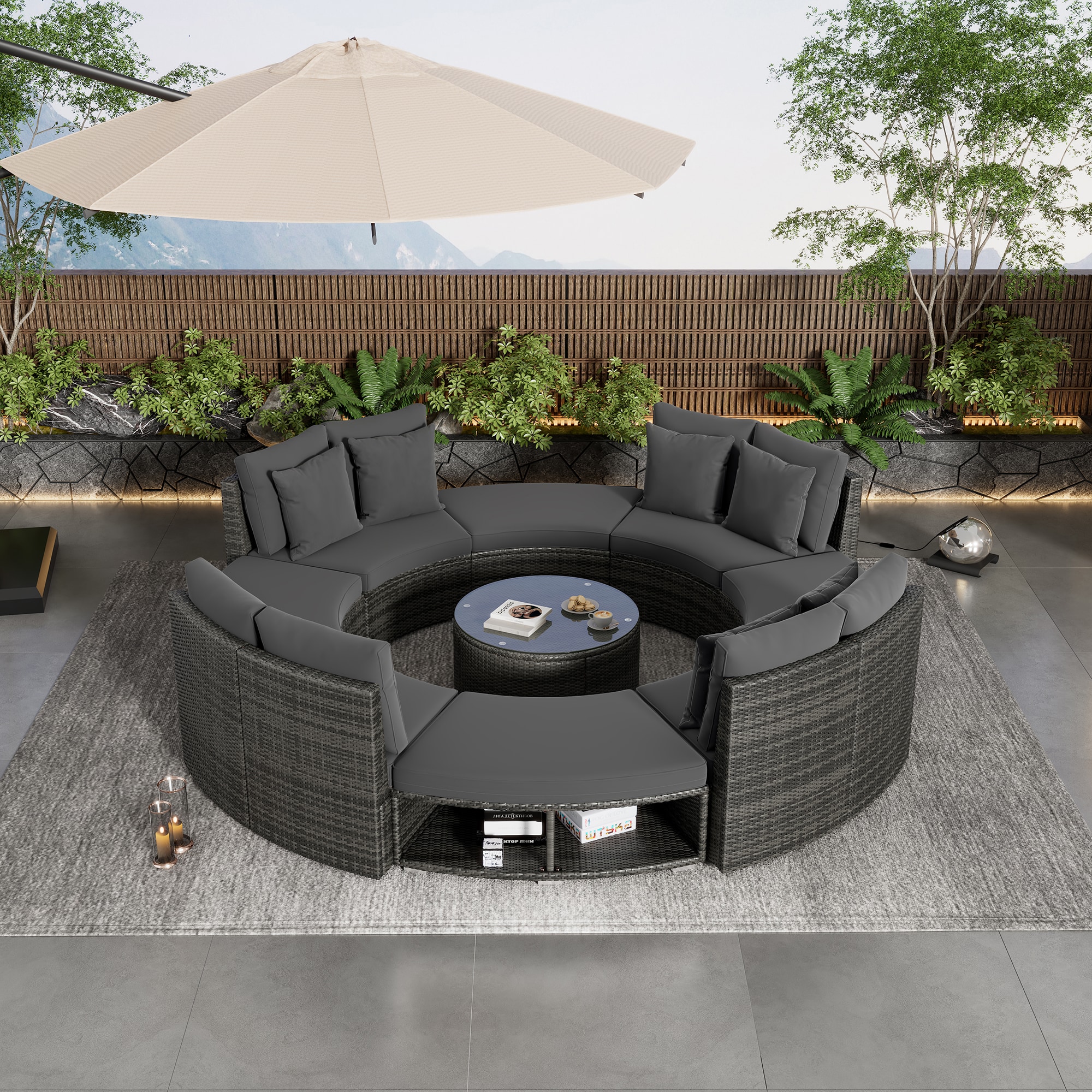 ModernLuxe L-SZ000040AAR Patio-Conversation-Sets - View #4