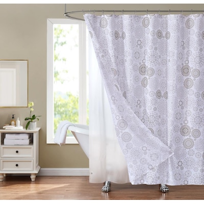 Shower Curtain Set Curtains, Gray Cream And White Shower Curtain Together Uk