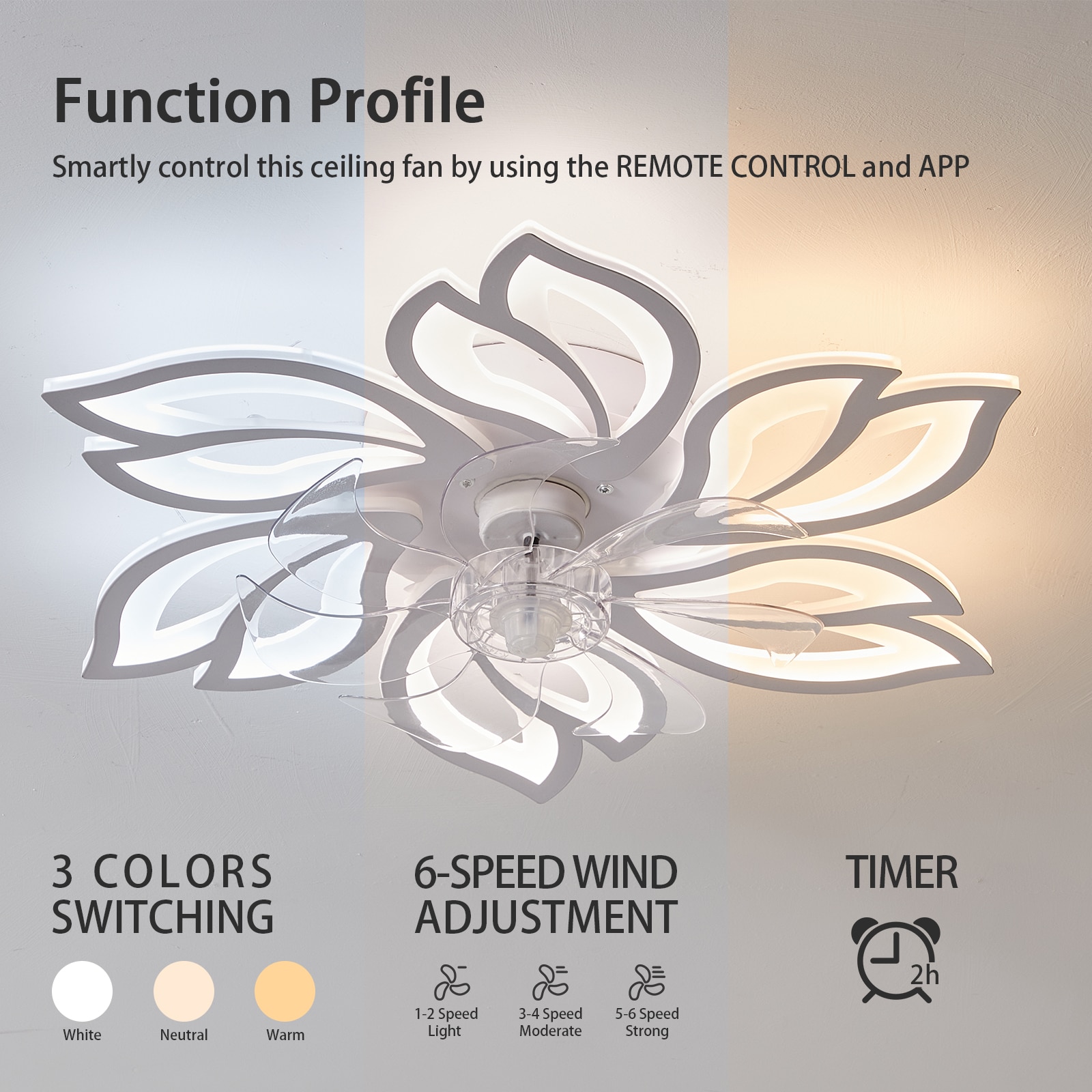 Blisstyle CLF362 Ceiling-Fans - View #3