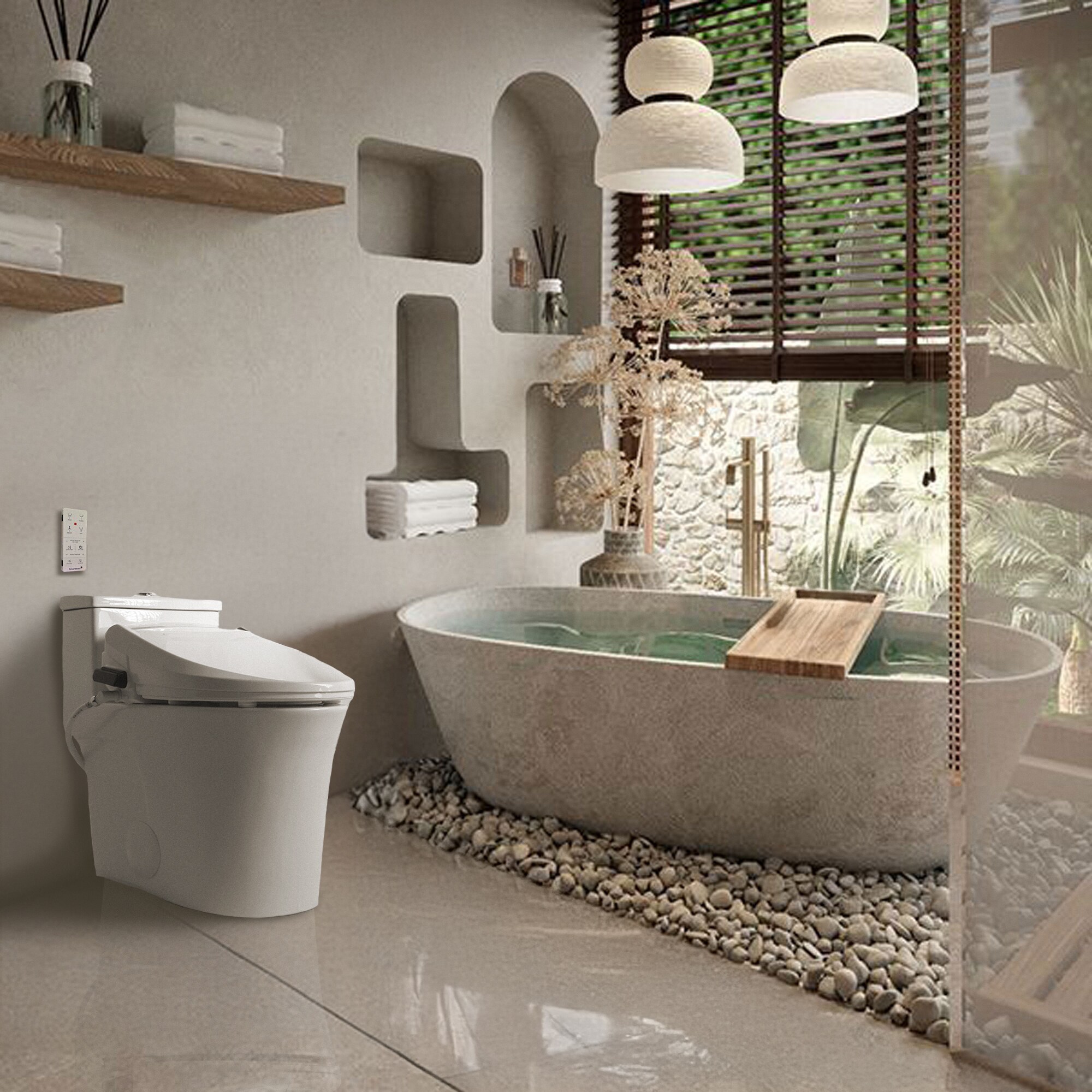 SmartBidet SB-1000WR Bidet-Toilet-Seats - View #2