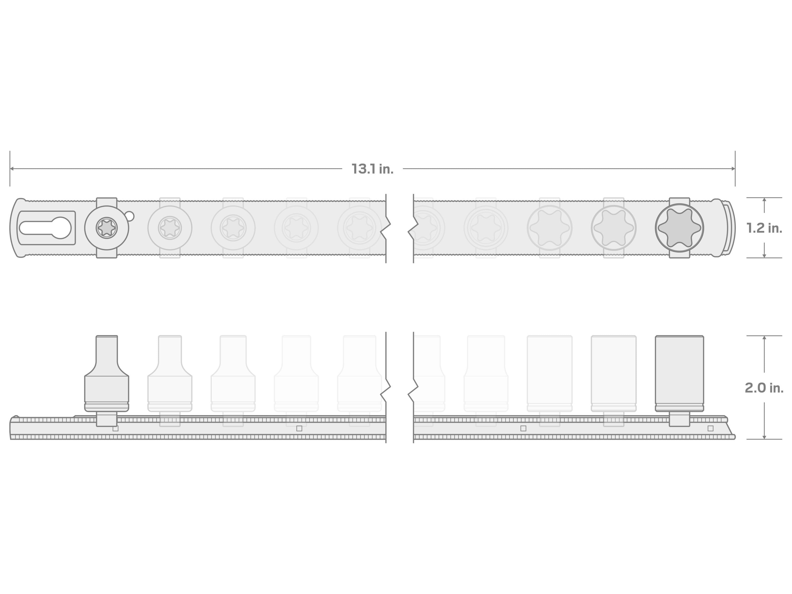 TEKTON SHD92117 Driver-Sockets - View #3
