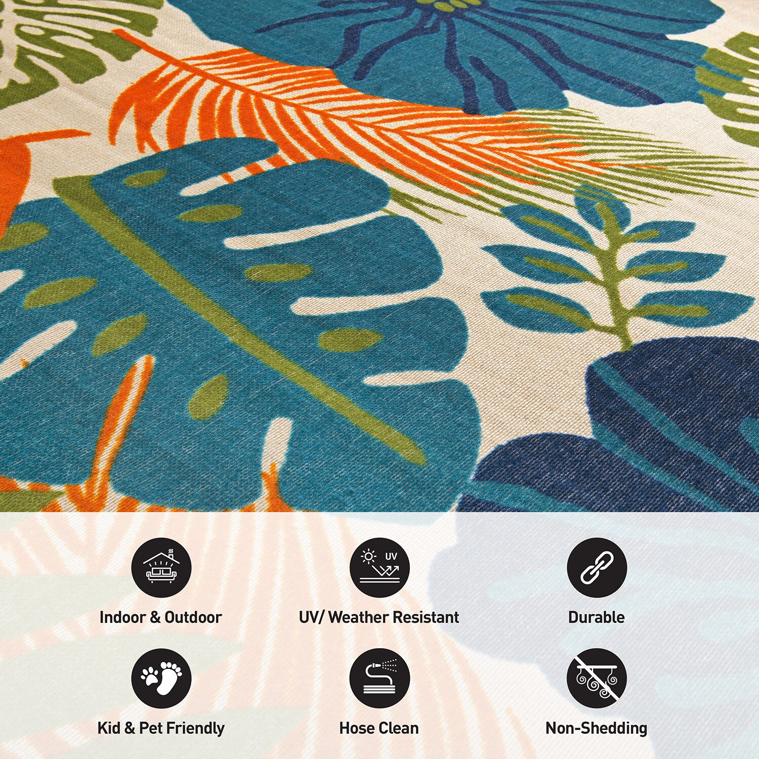 World Rug Gallery 9018MULTI5X7 rugs - View #6