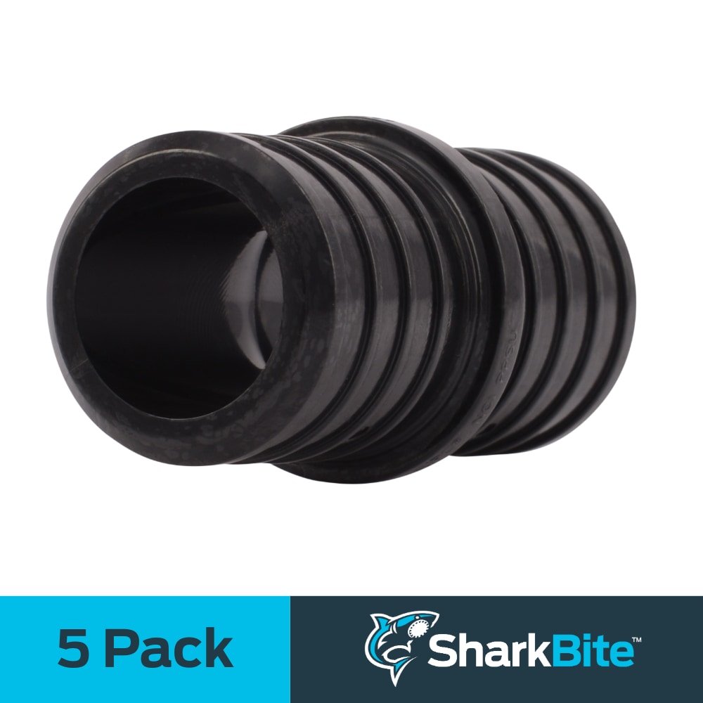 SharkBite UP020Z5 1-in PEX Crimp Poly Coupling (5-Pack)