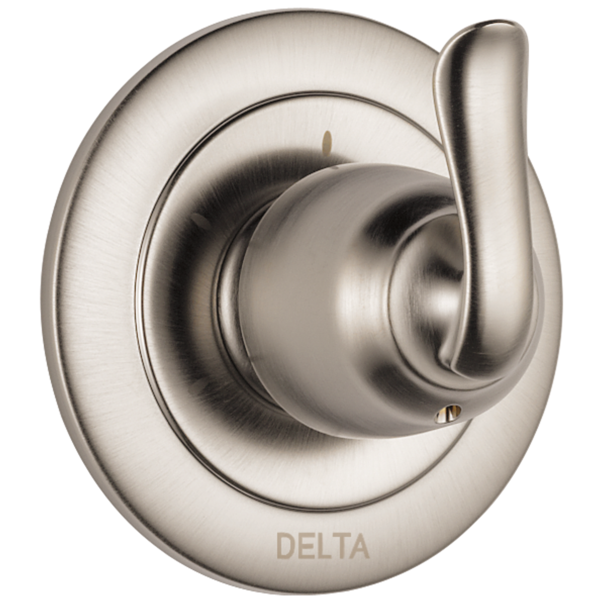 Delta T11894-SS Linden Stainless Steel 2.75-in Universal Bathtub/Shower Diverter 0.5-in -ID