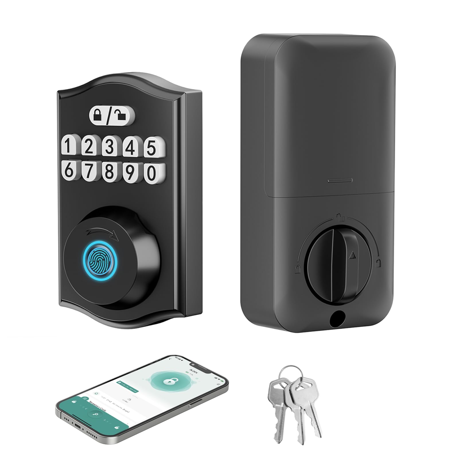 LAIFUCAM LLA0805A209 Electronic-Door-Locks - View #2