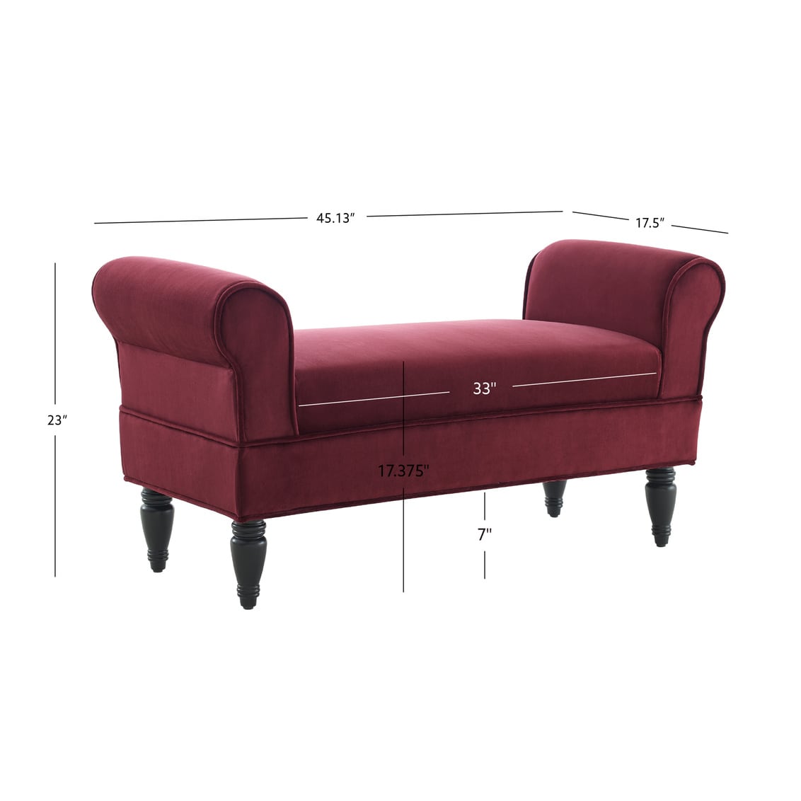 Linon 36030BER-01-KD-U bench - View #7