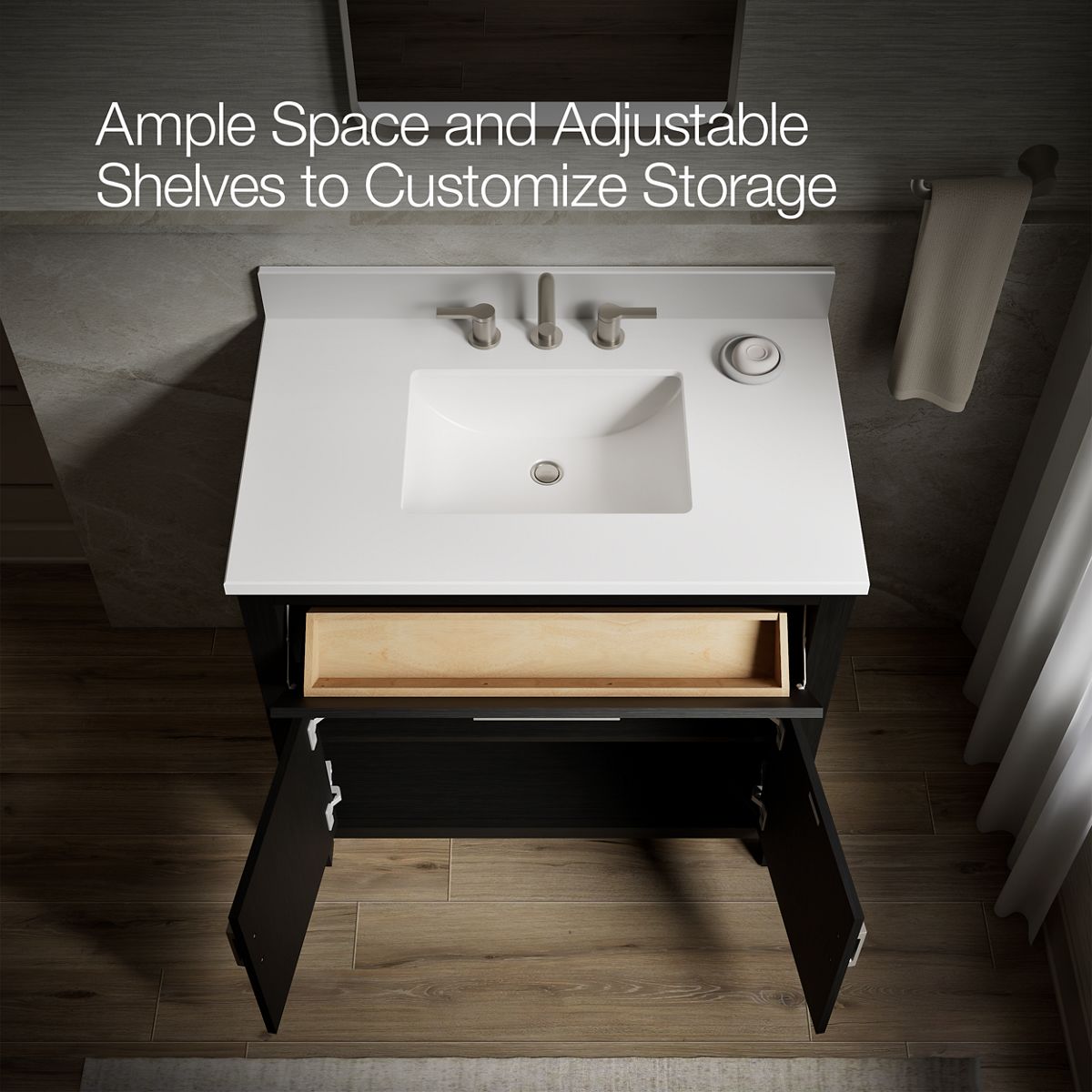 KOHLER 40639-BD1-BWK Bath-Vanity-Combo - View #4