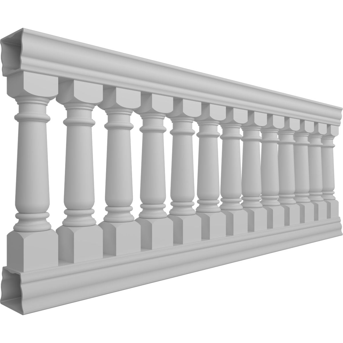 Ekena Millwork BALK40X096WED railings - View #3