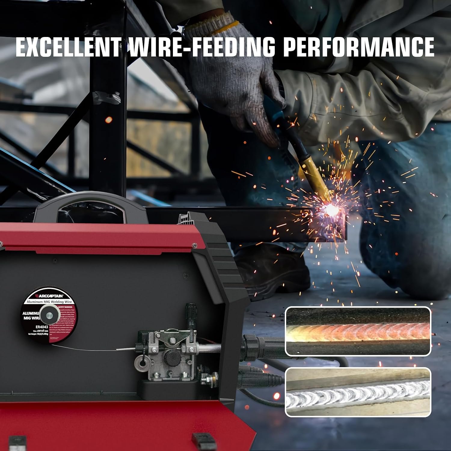 Arccaptain ARER4043-11 Consumable-Welding-Wire - View #3