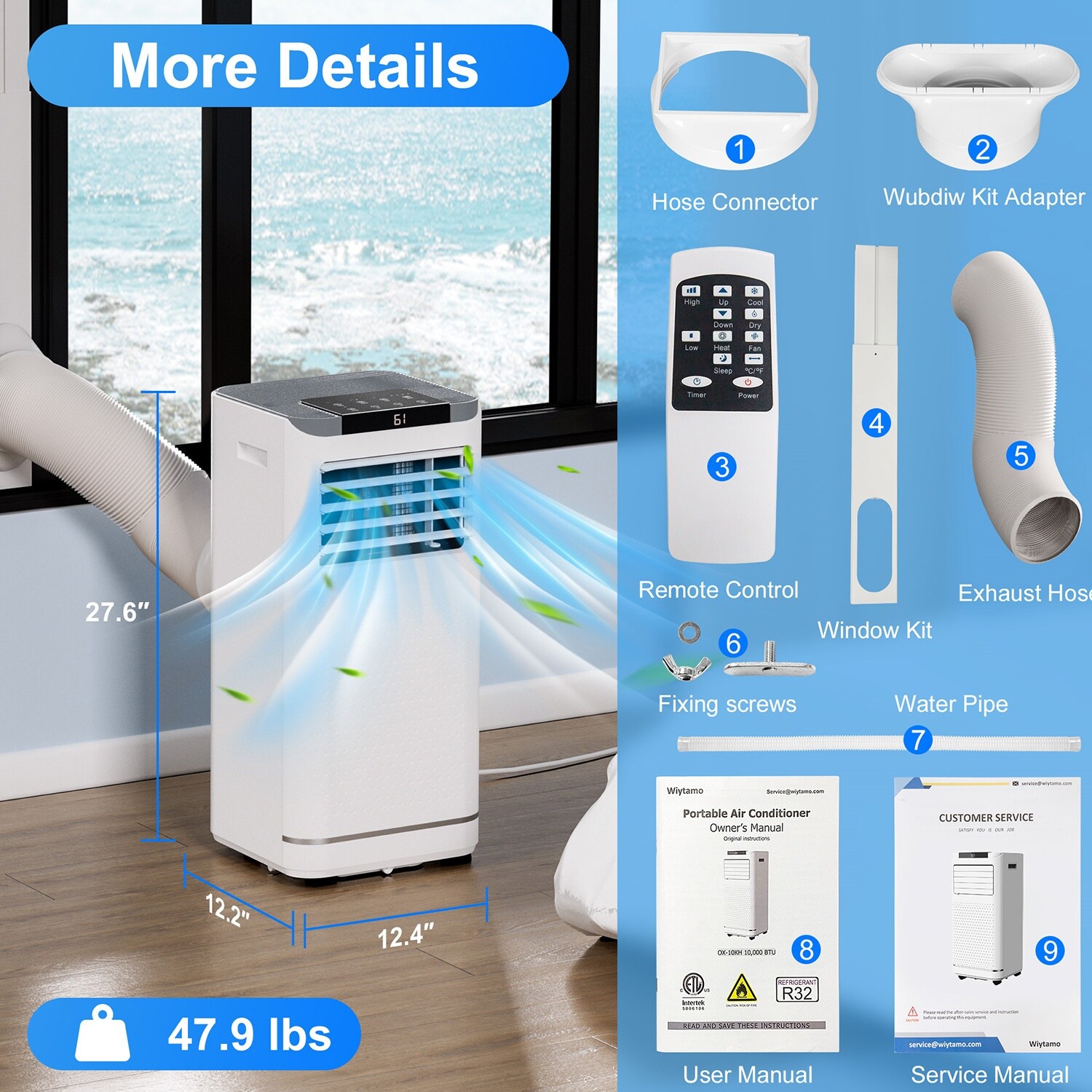  LW-OX-10KH Portable-Air-Conditioners - View #8