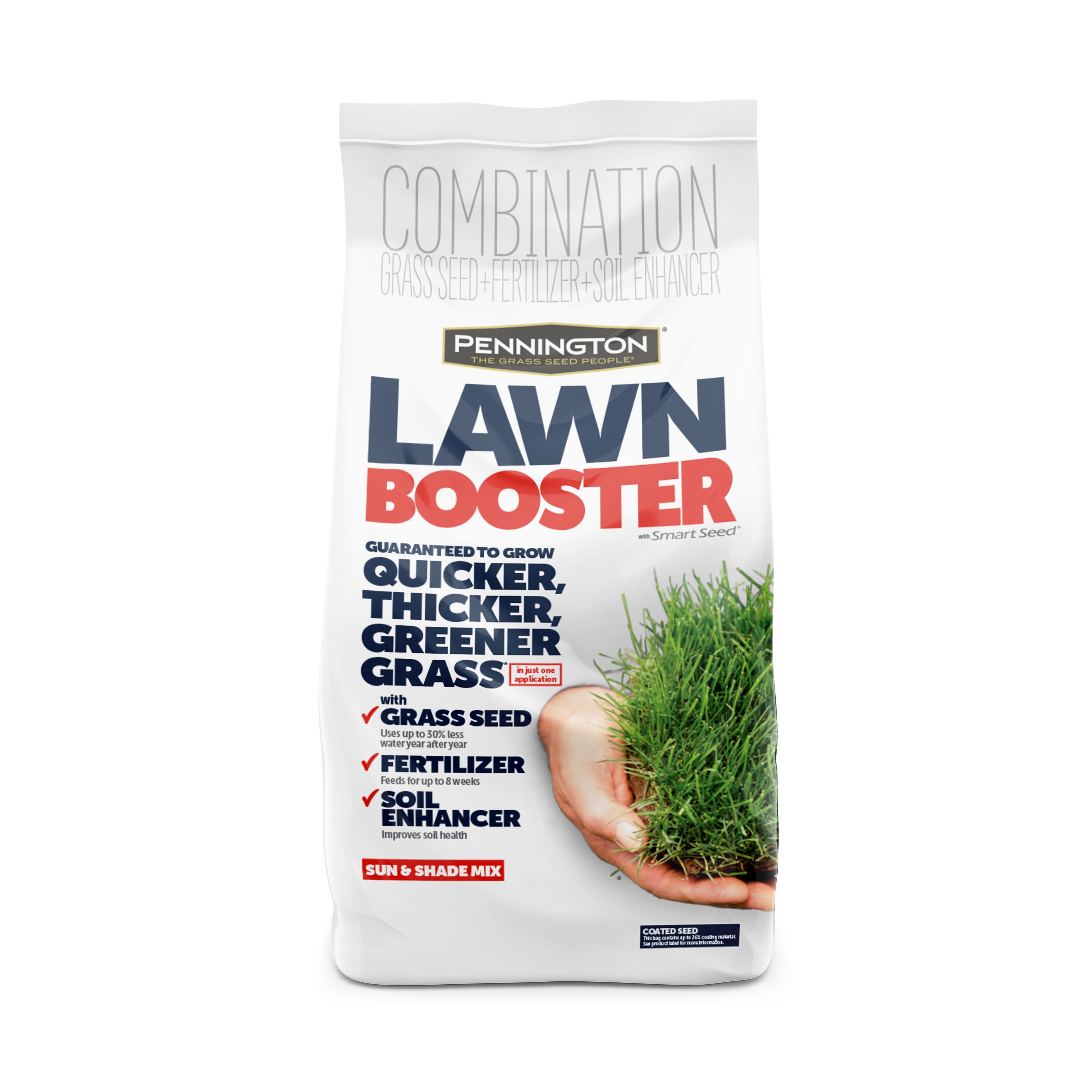 Pennington 2149602067 Lawn Booster 35-lbs. Sun and shade Lawn Repair Mix