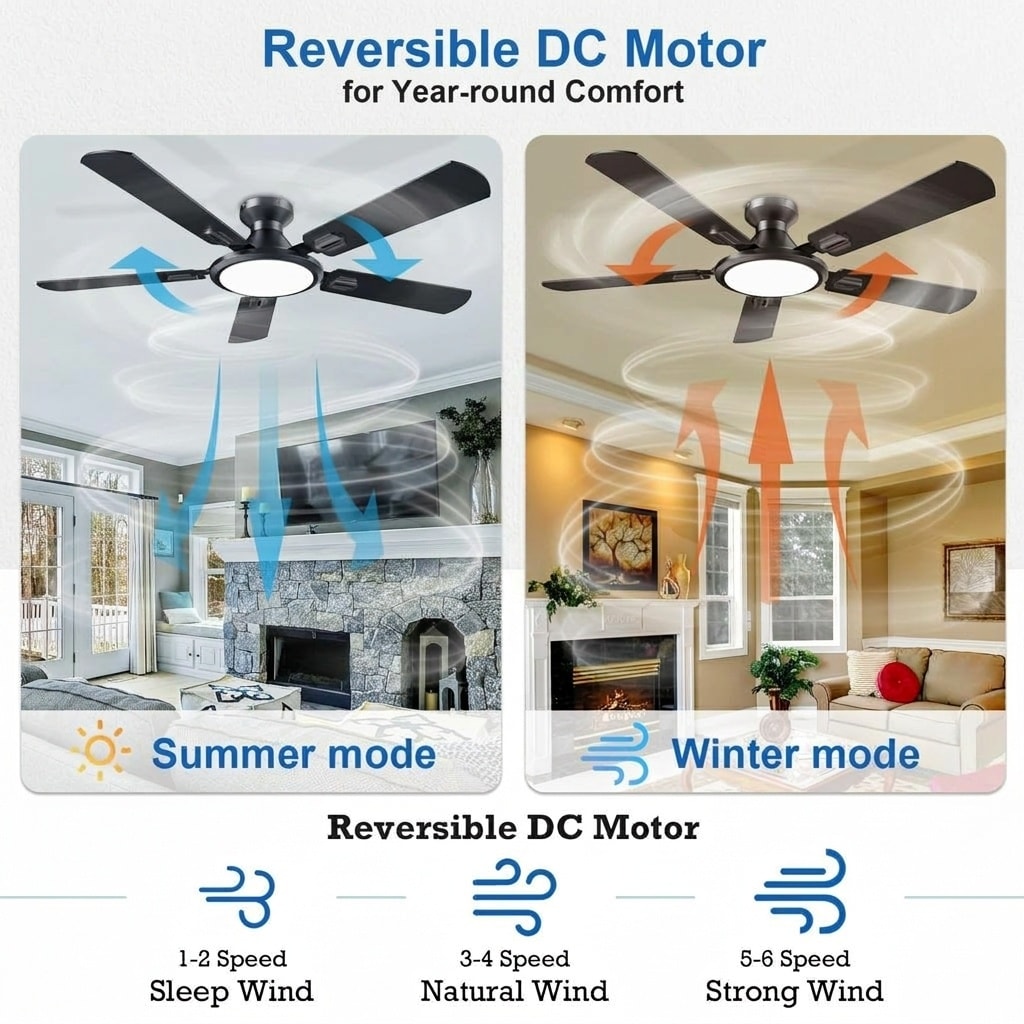 Oyezvary LOZ1427E95 Ceiling-Fans - View #3
