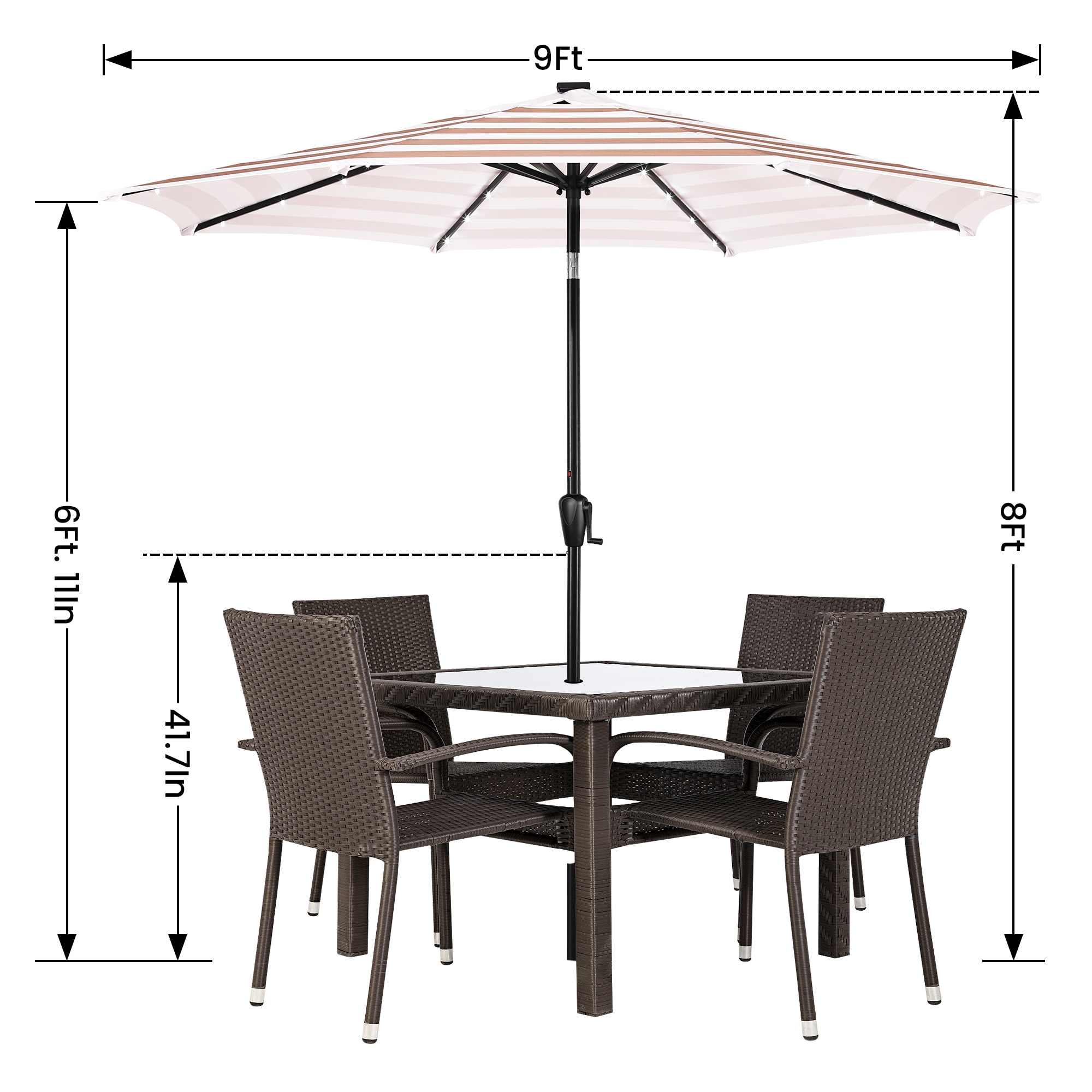 Sun-Ray 801006TW Umbrellas-2 - View #9