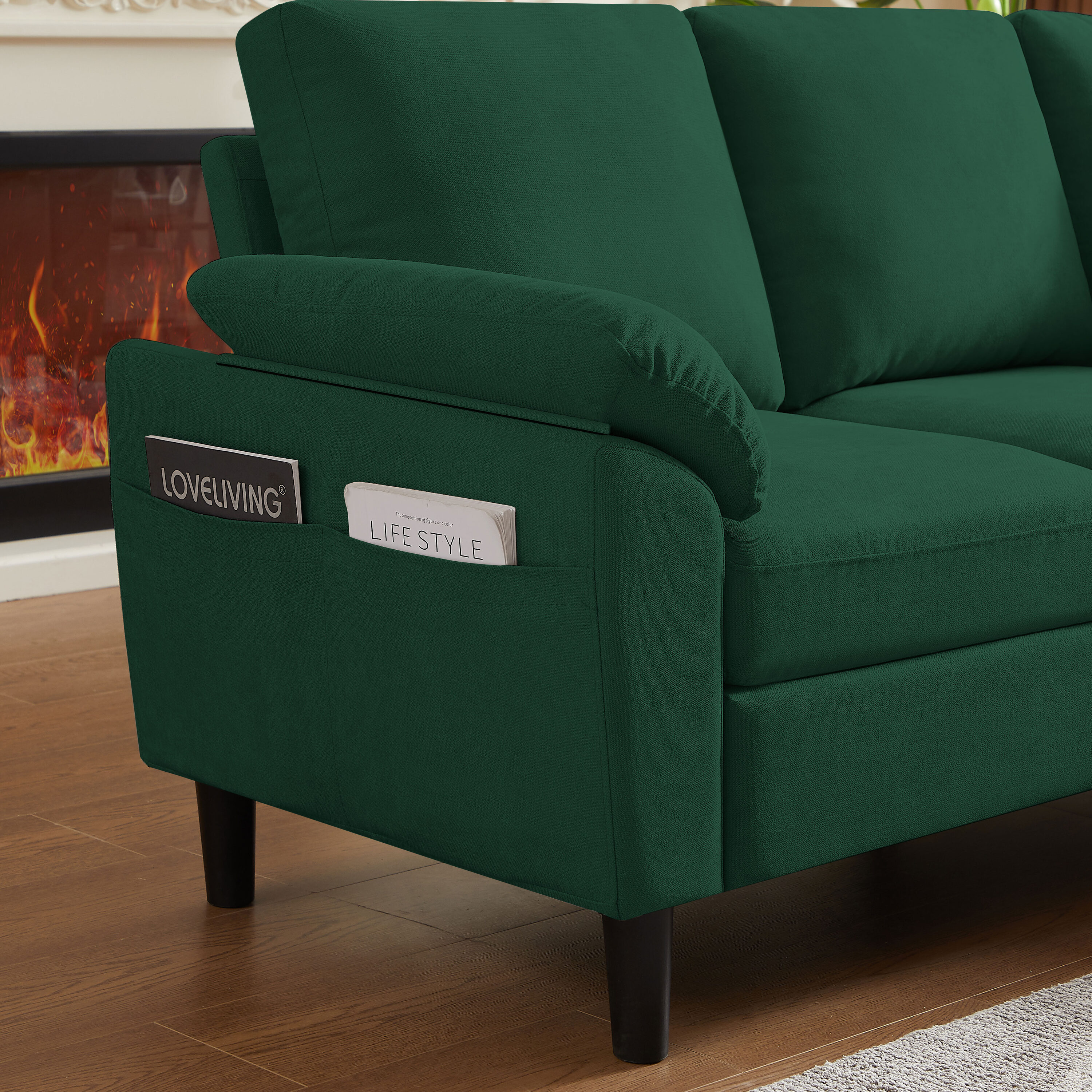 Jarenie YMX33GN Sofas-Loveseats - View #5