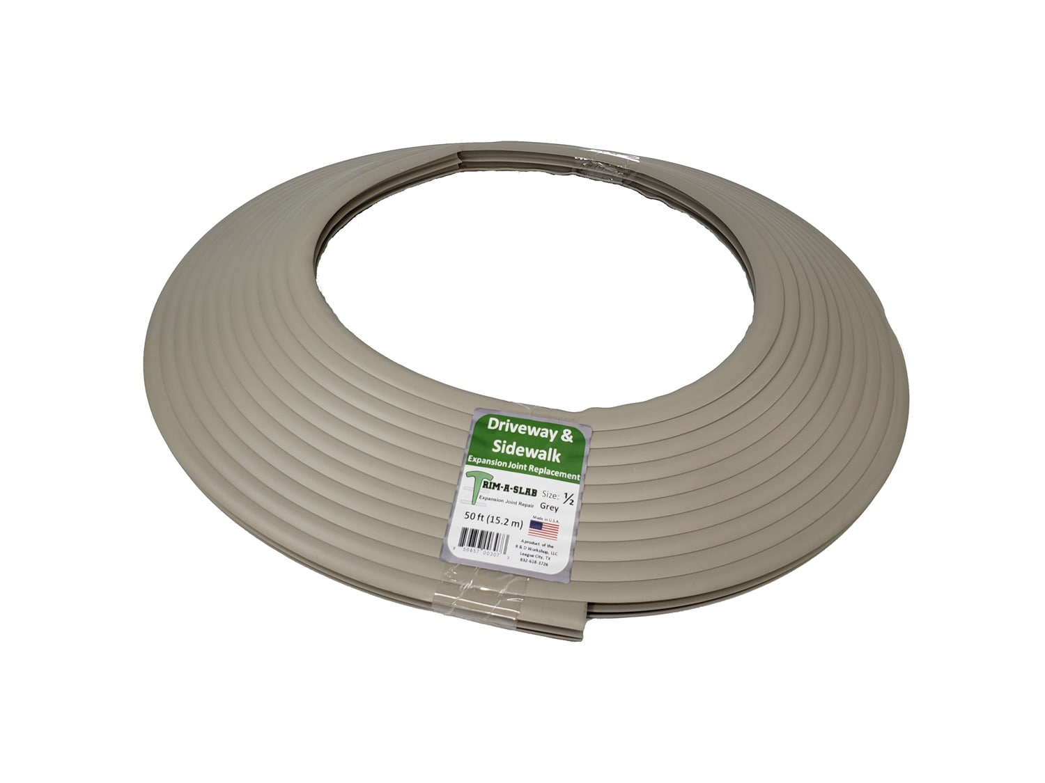 Trim-A-Slab 3/8 in. x 25 ft. Concrete Expansion Joint in Black