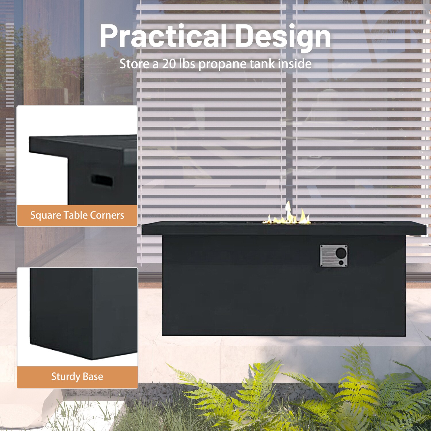 Mondawe MO-LS98403 Outdoor-Gas-Firepits - View #2