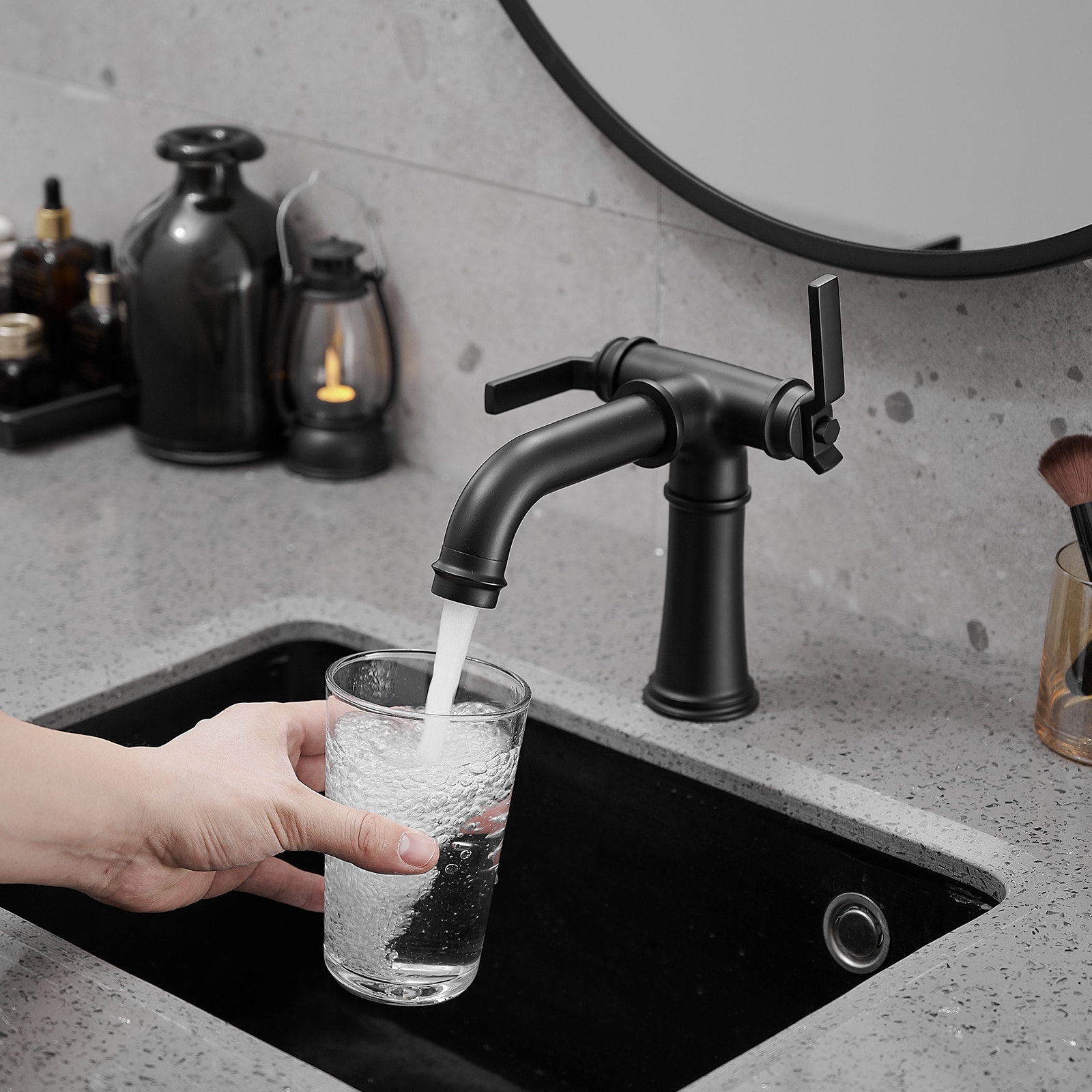 BWE C-9007-BLACK Lavatory-Faucets - View #2