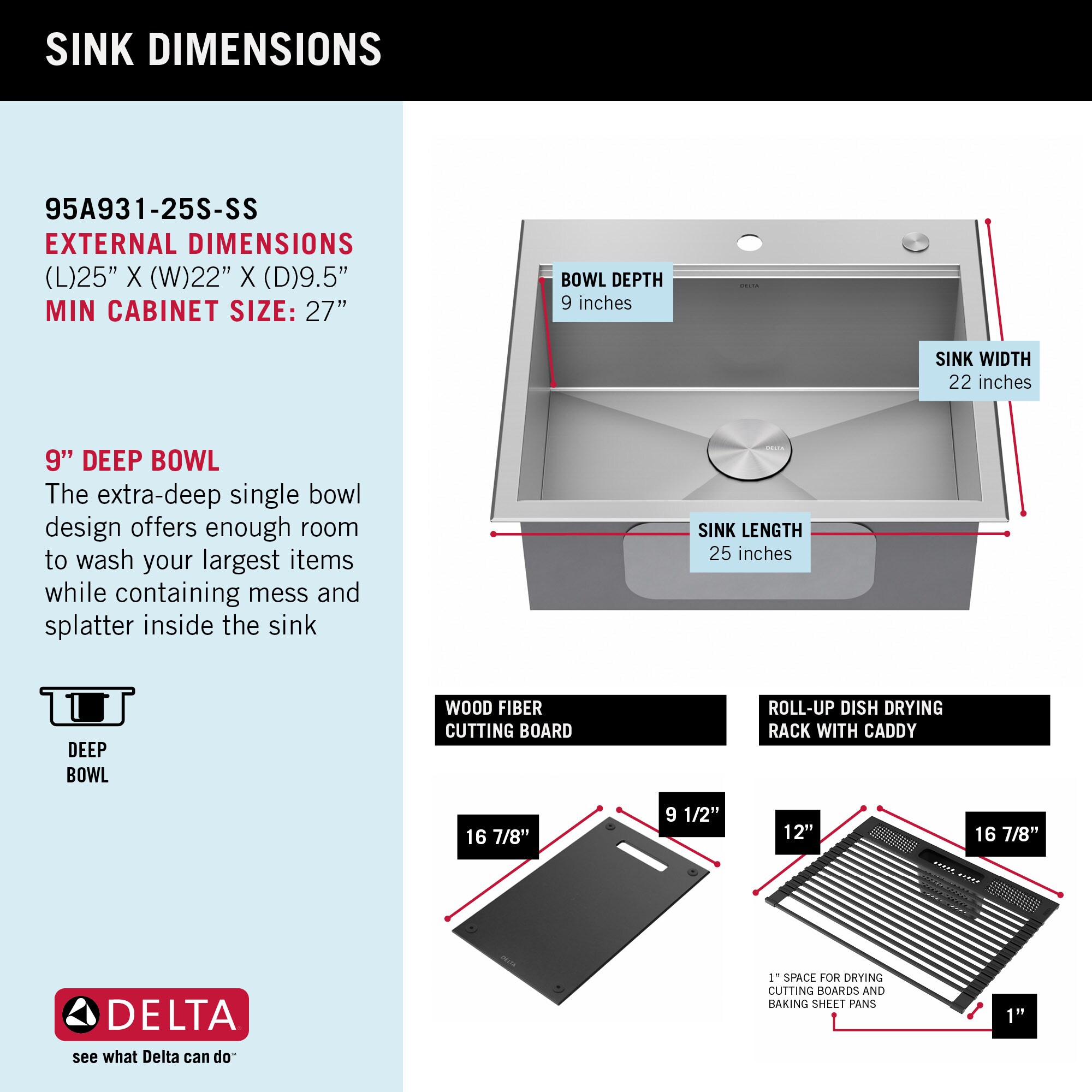 Delta 95A931-25S-SS Kitchen-Sinks - View #6