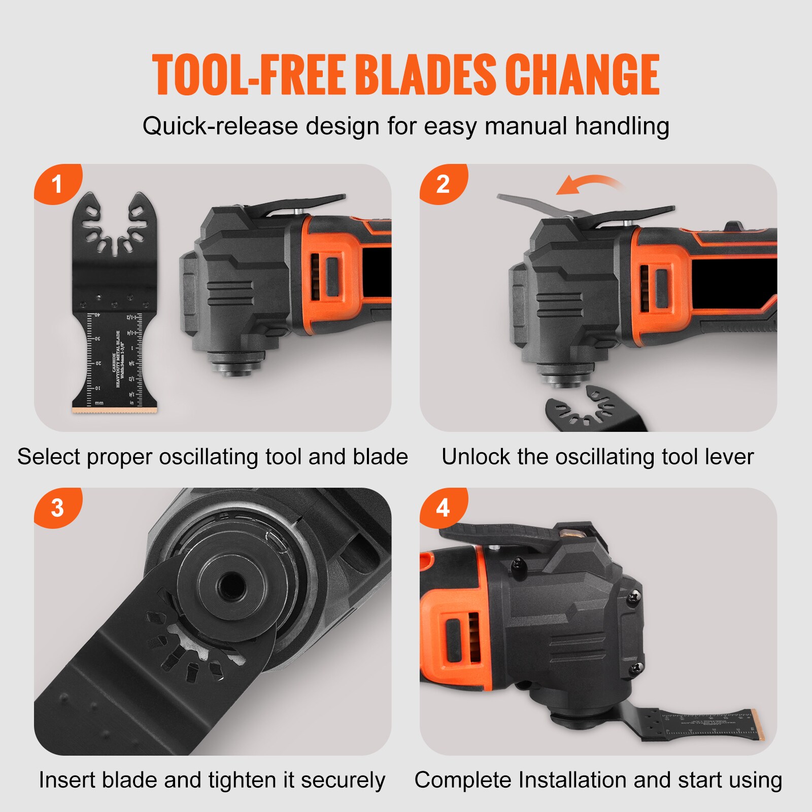VEVOR BDGJDPWGJ3PCSWCGHV0 Oscillating-Tool-Accessories - View #6
