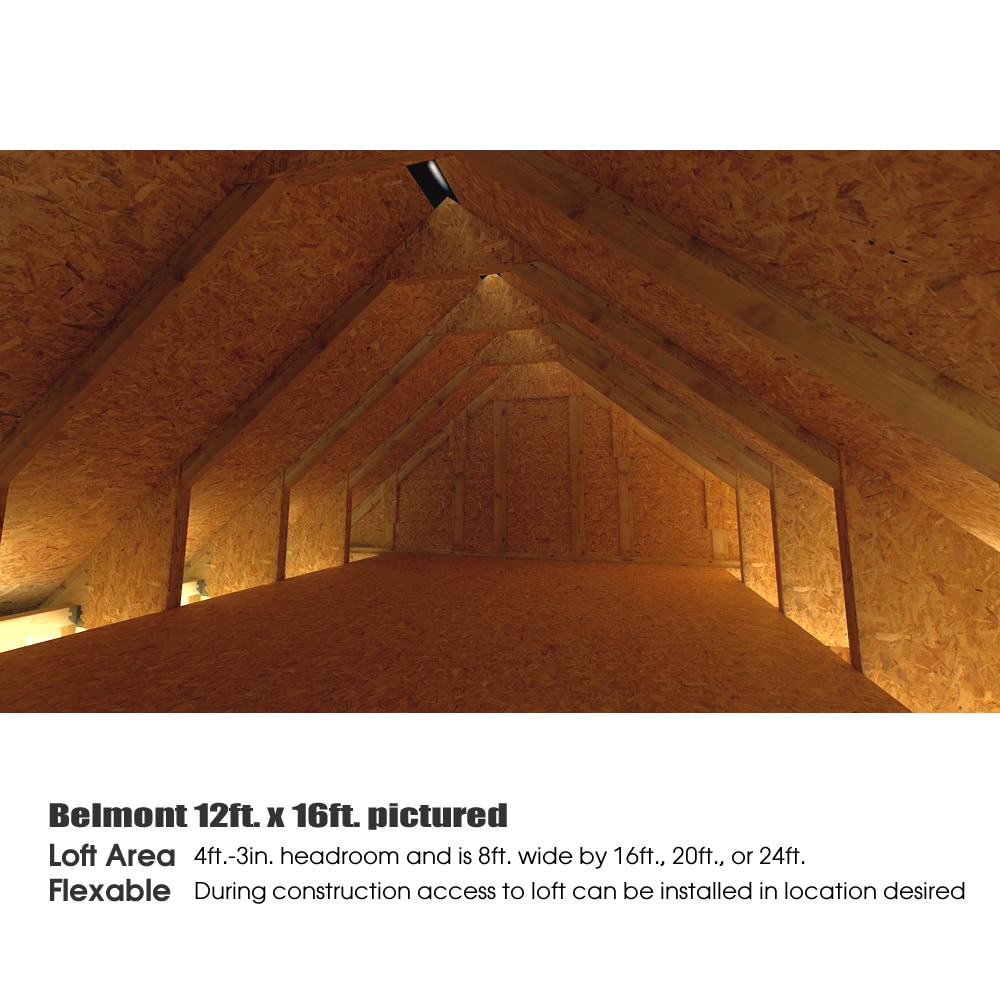 Best Barns BELMONT1220 Wood-Storage-Buildings - View #9