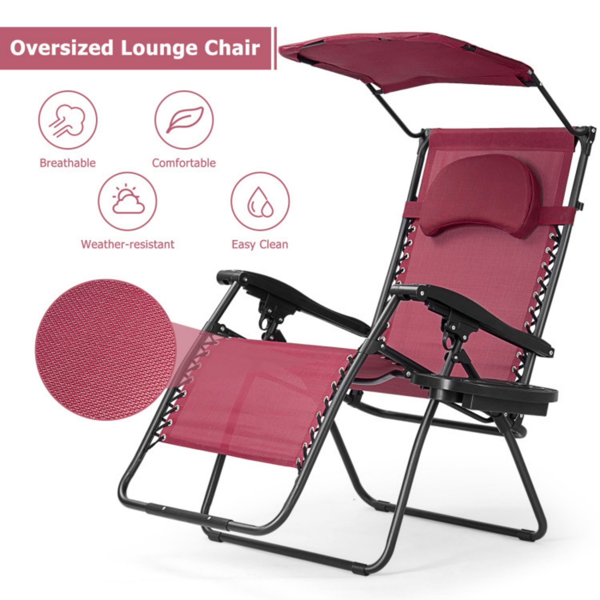 Clihome CWCH-OP70634CF-1 Patio-Chairs - View #5
