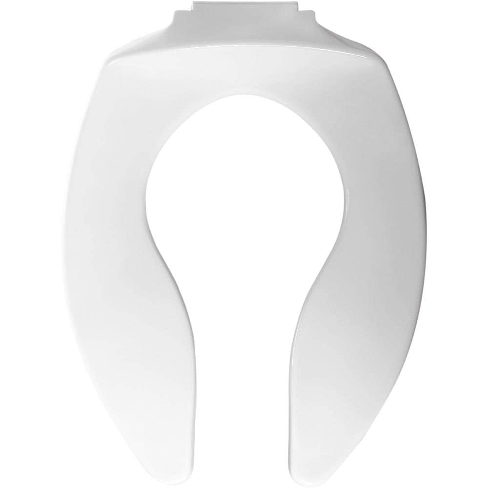 Church 9400CT 000 Posture mold Commercial White Elongated Toilet Seat
