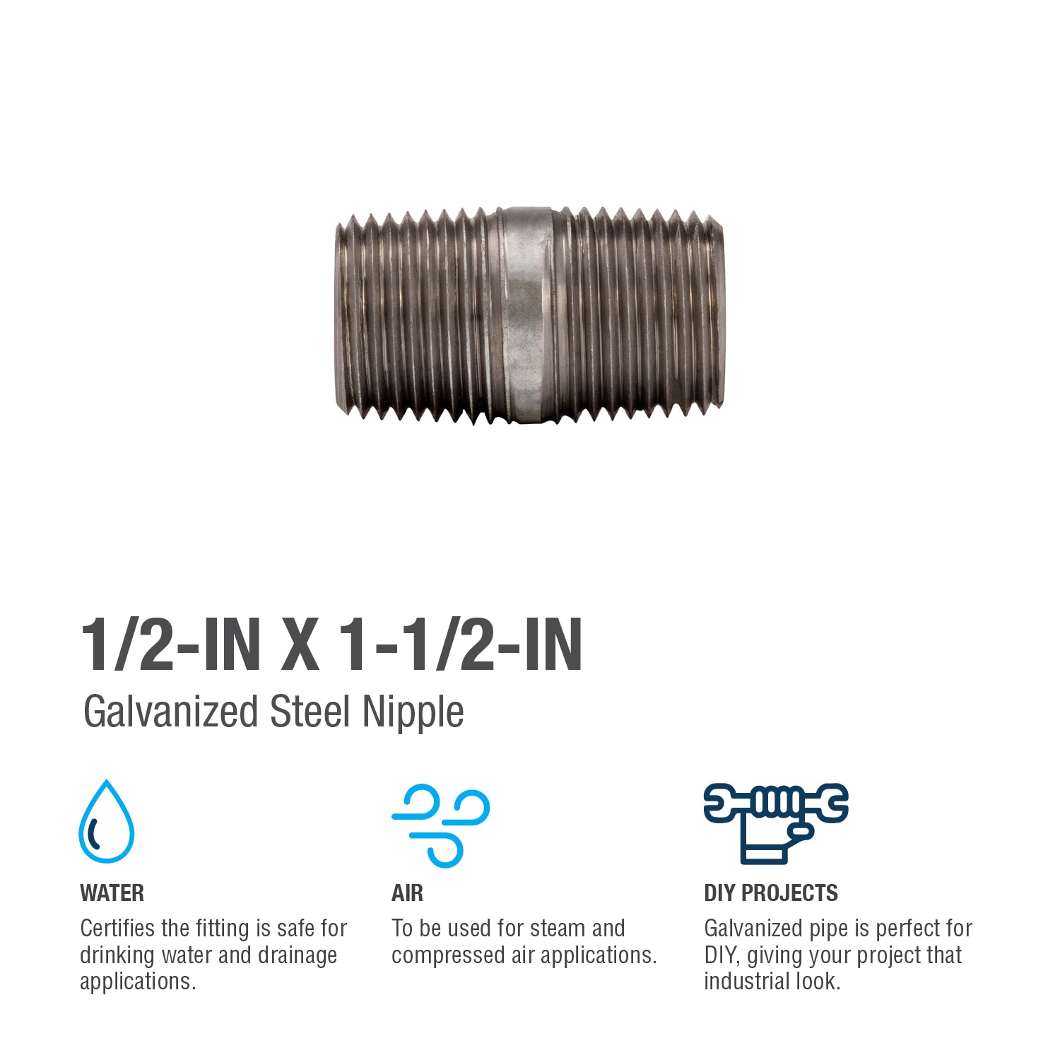 RELIABILT 10401 Galvanized-Fittings - View #4
