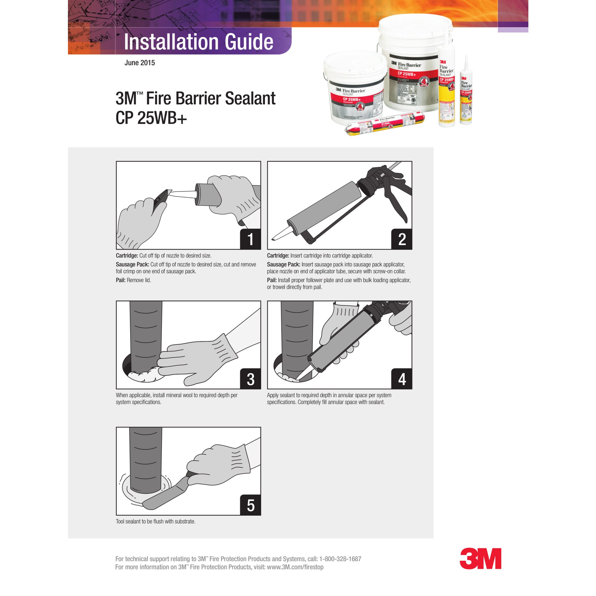 3M CP25WB+ 27 caulking - View #6