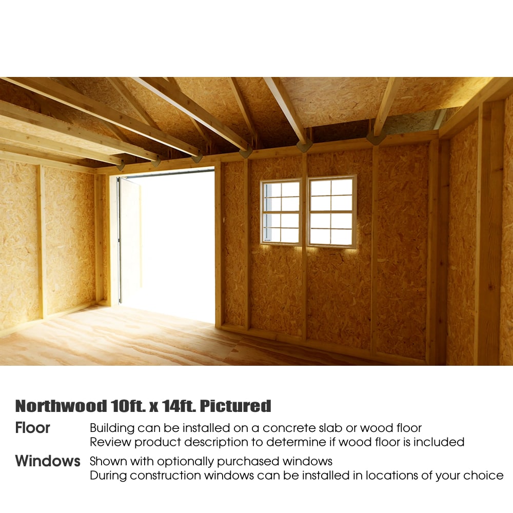 Best Barns NORTHWOOD1014 Wood-Storage-Buildings - View #9
