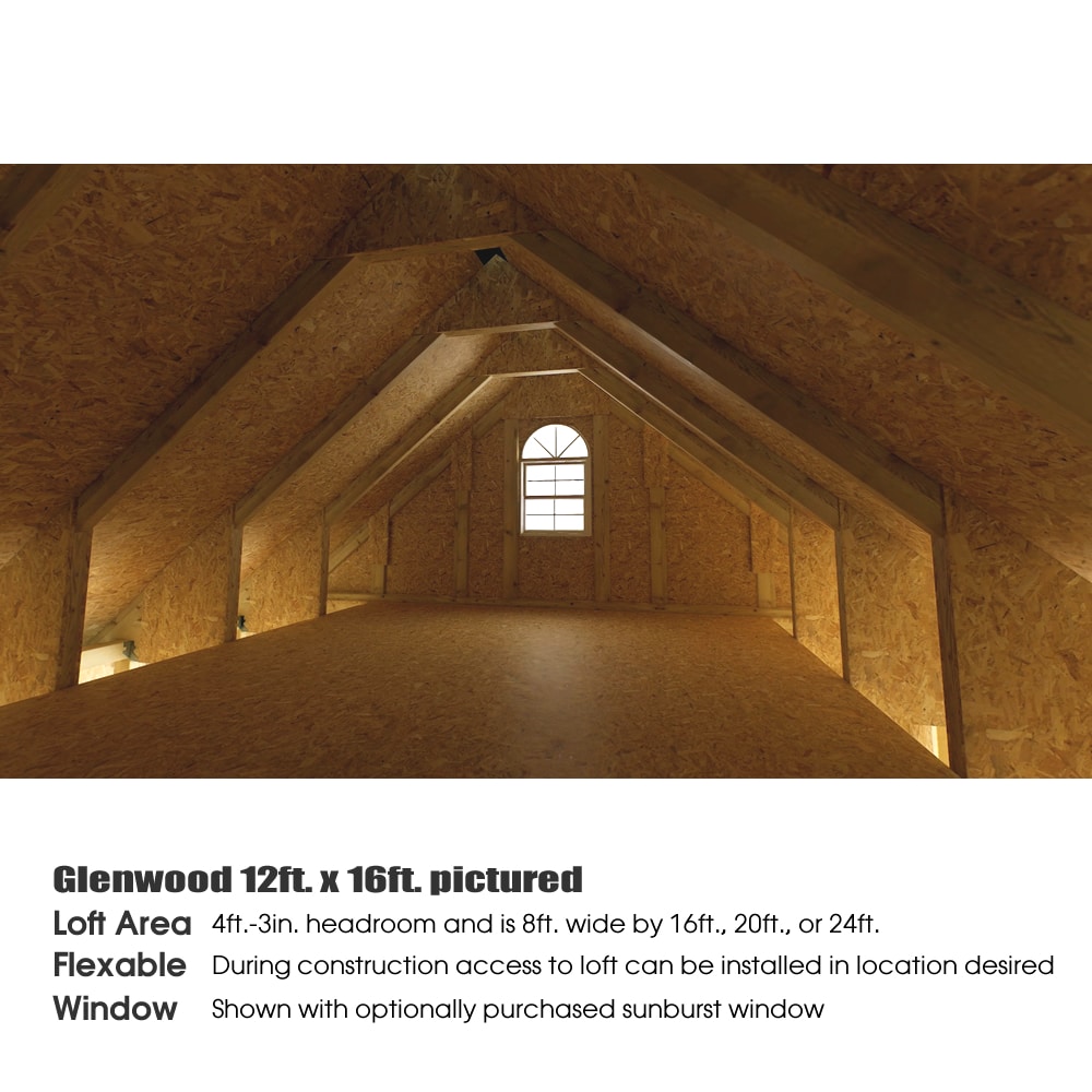 Best Barns GLENWOOD1224 Garage-Buildings - View #12
