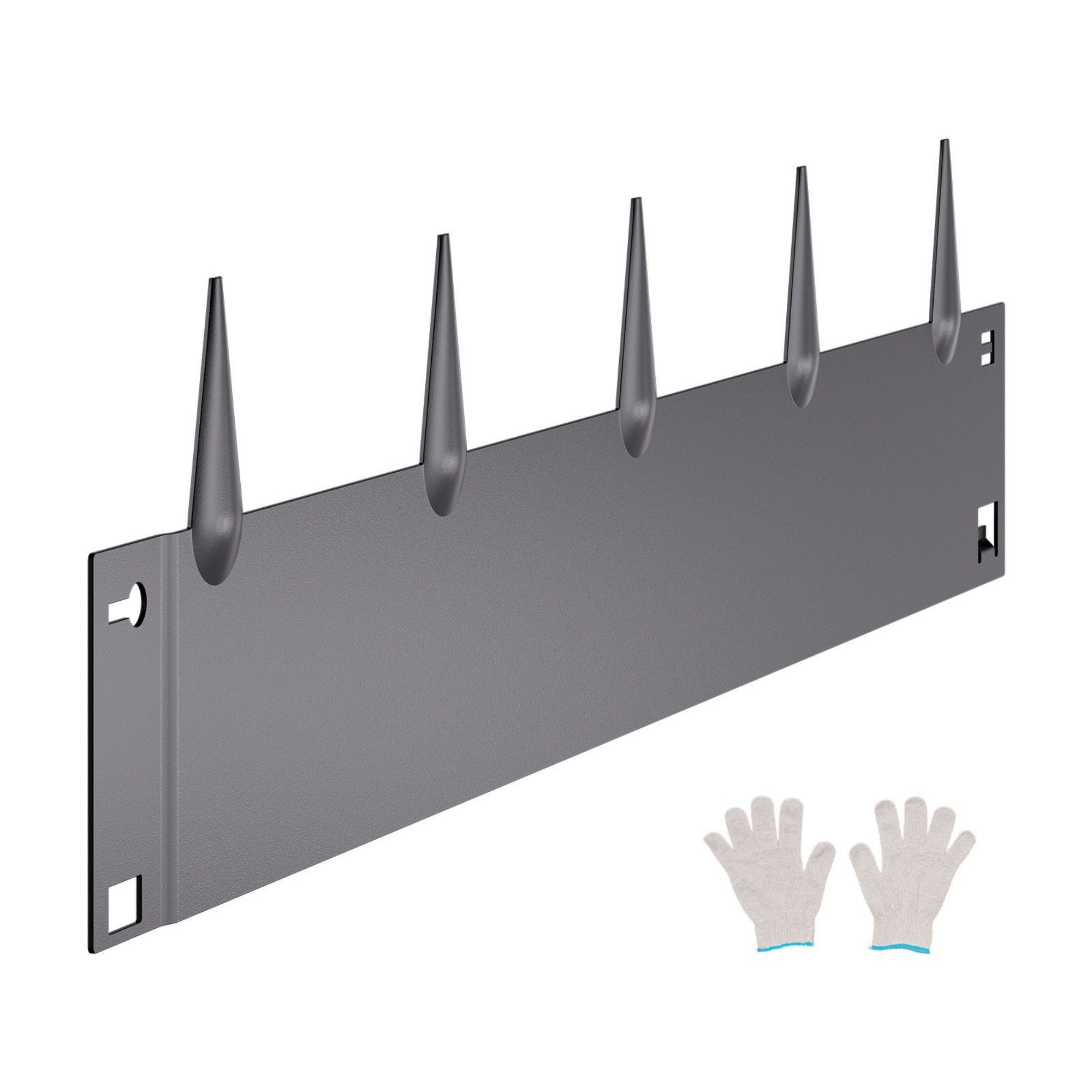 Wudkey 39x5 in Rust-Resistant Metal Landscape Edging 5 Packs