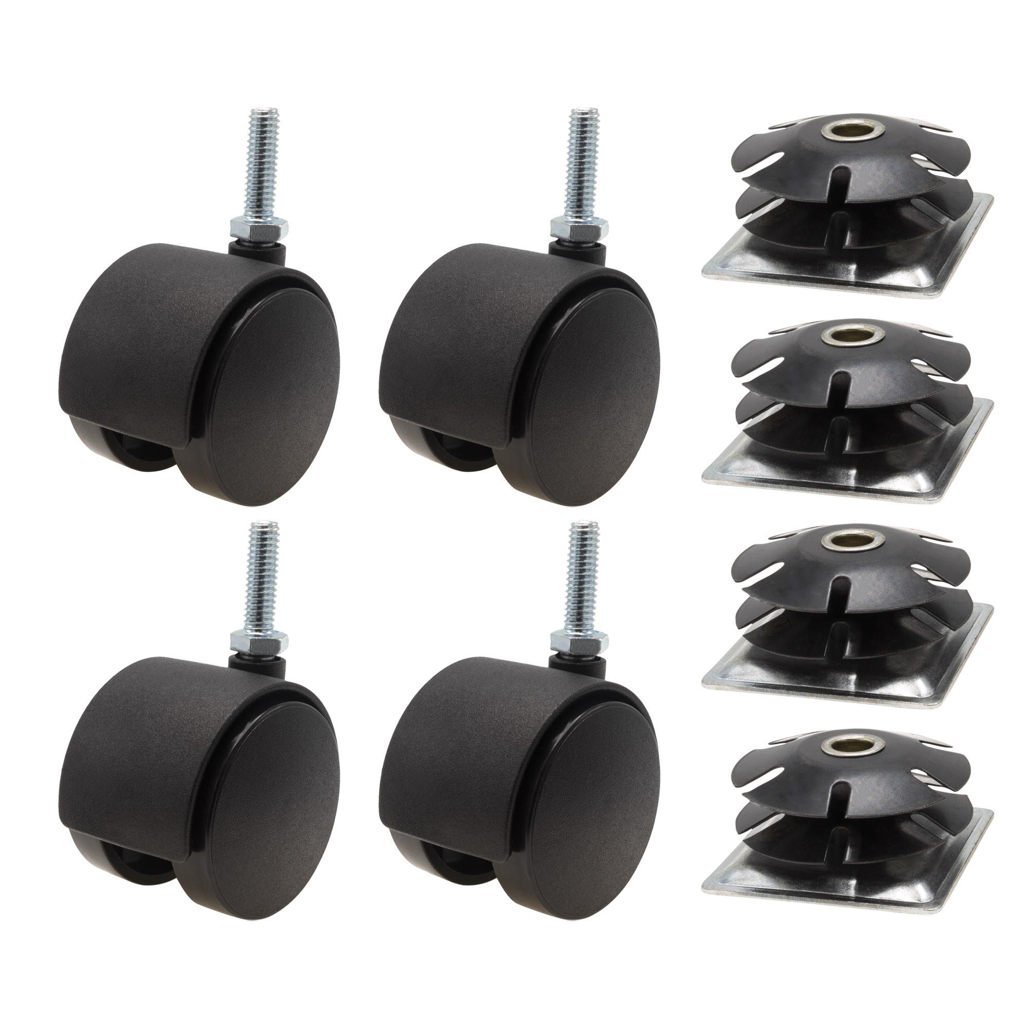 Outwater 3P1.14.00137 2-in Rubber Swivel Caster