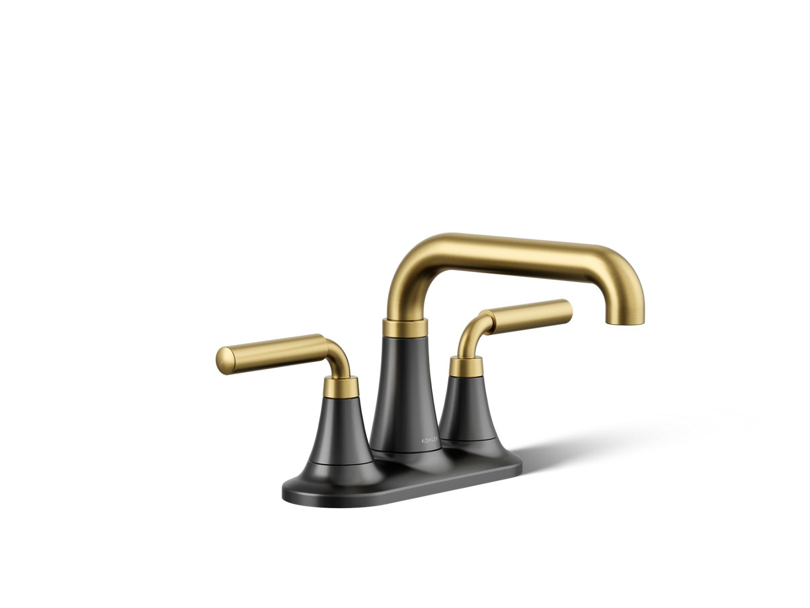KOHLER 27414-4-BMB Tone Centerset bathroom sink faucet 1.2 gpm