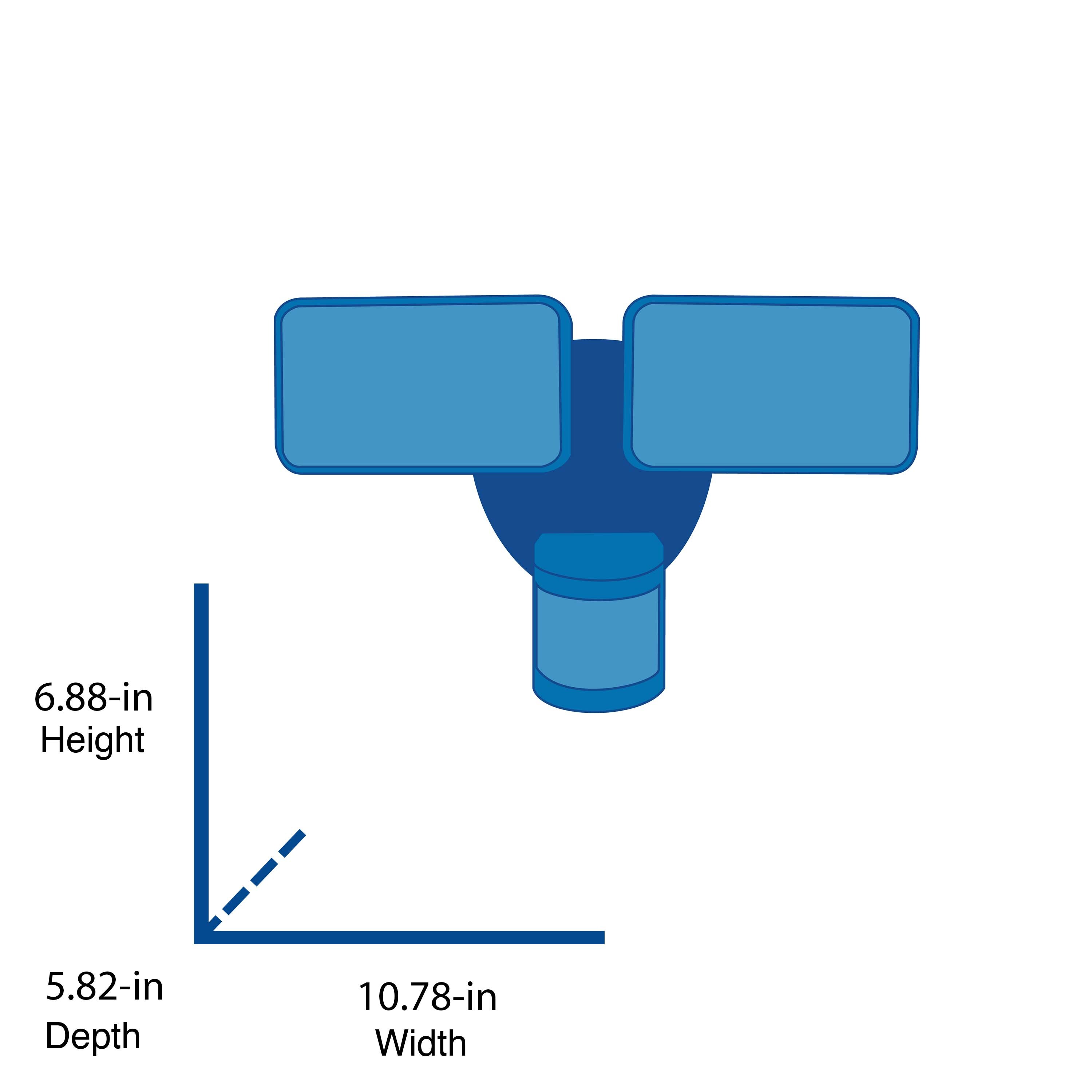 Heath Zenith HZ-5867-WH Motion-Activated-Floodlights - View #2