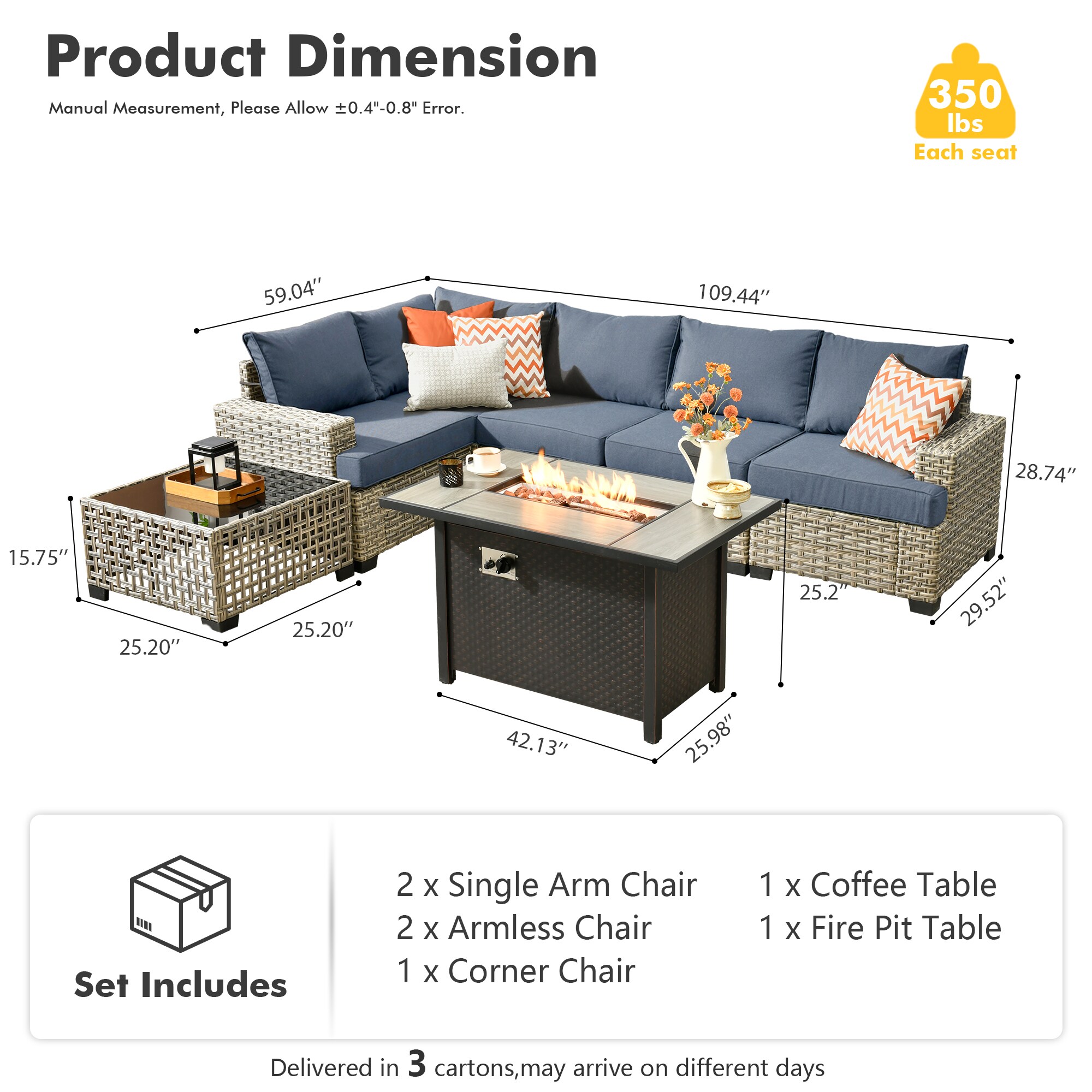 XIZZI XITBS5073A-IFP Patio-Sofas-Daybeds - View #9