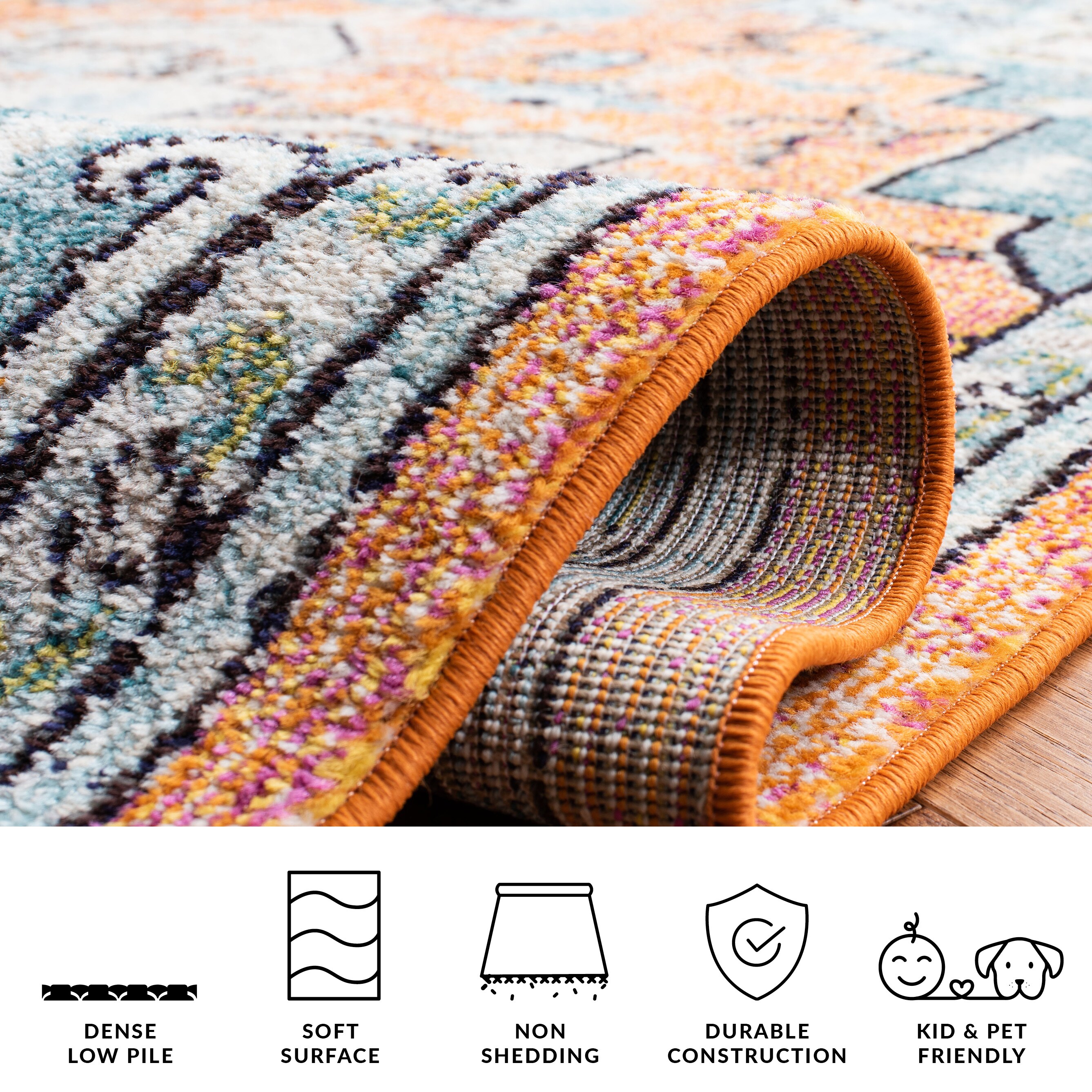 Safavieh MAD473P-8SQ rugs - View #6