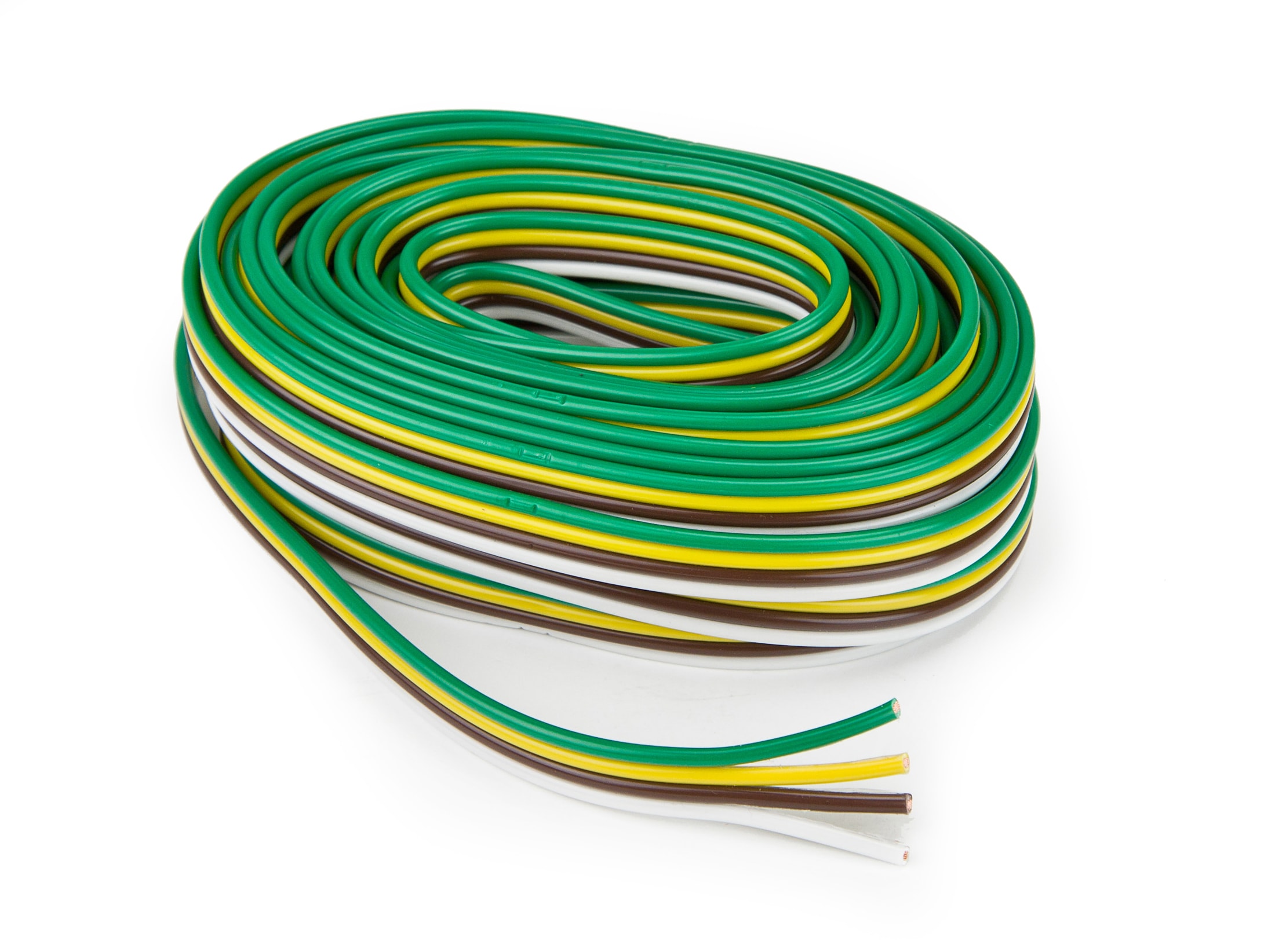 Trailer Wire Light Cable for Harness 6 Way Cord 16 Gauge - 100ft roll - 6  Rolls - Best Connections