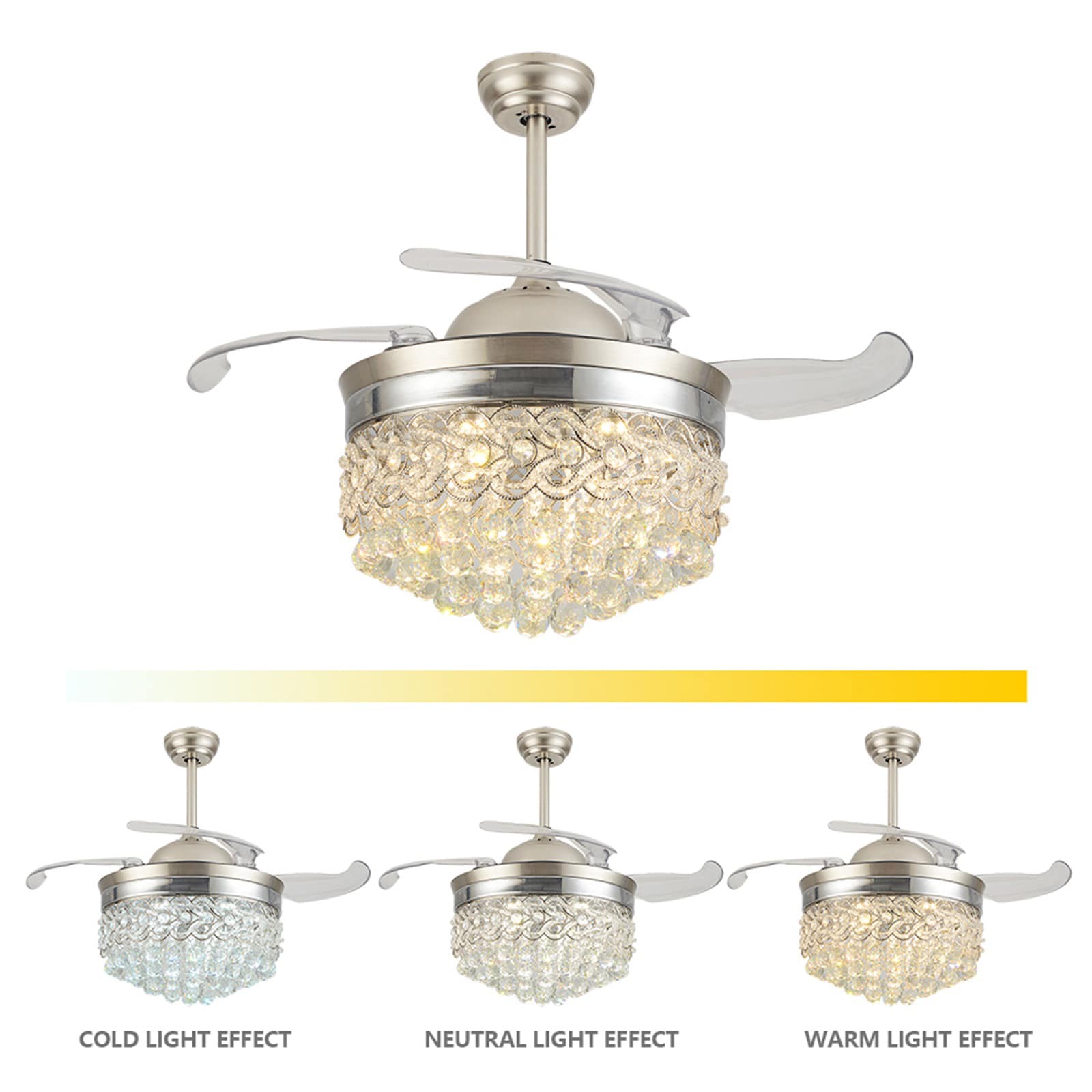 Oukaning HG-HSYXF-2219-1 Ceiling-Fans - View #3