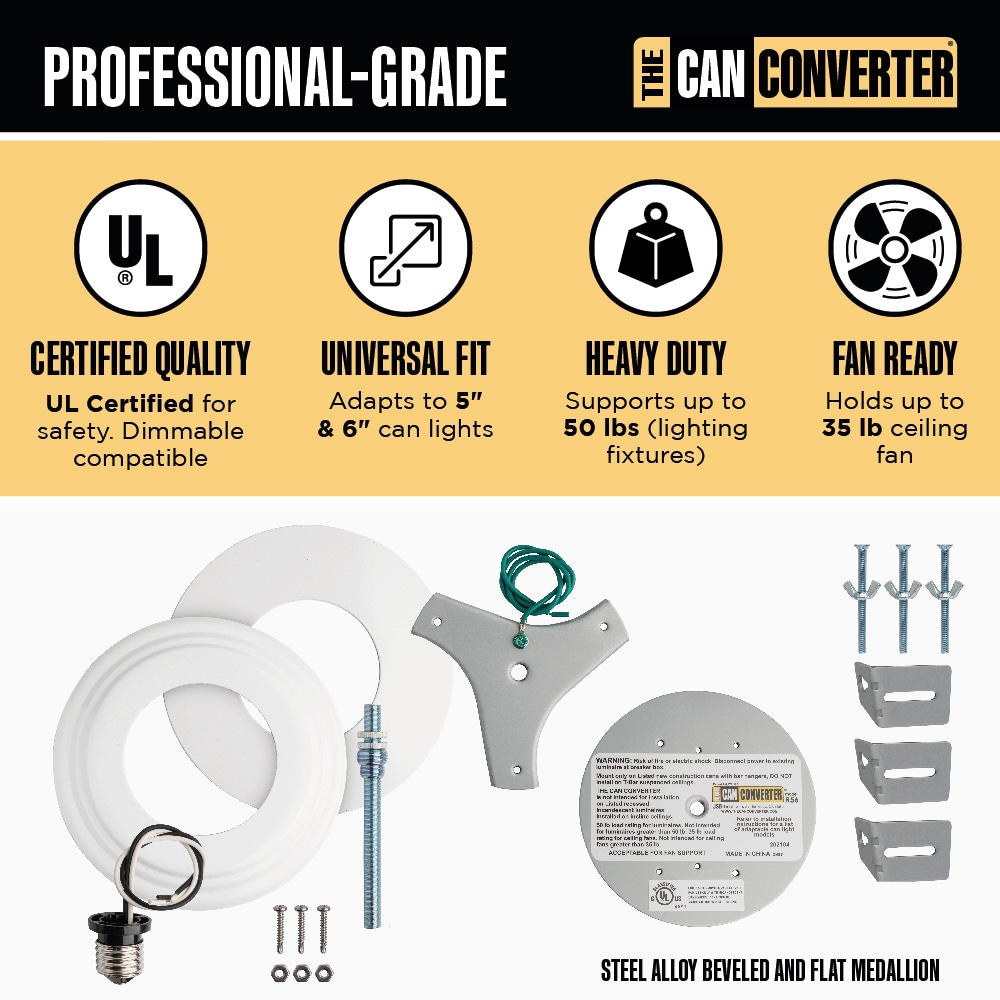 The Can Converter R56-WHTFB Recessed-Kits - View #3