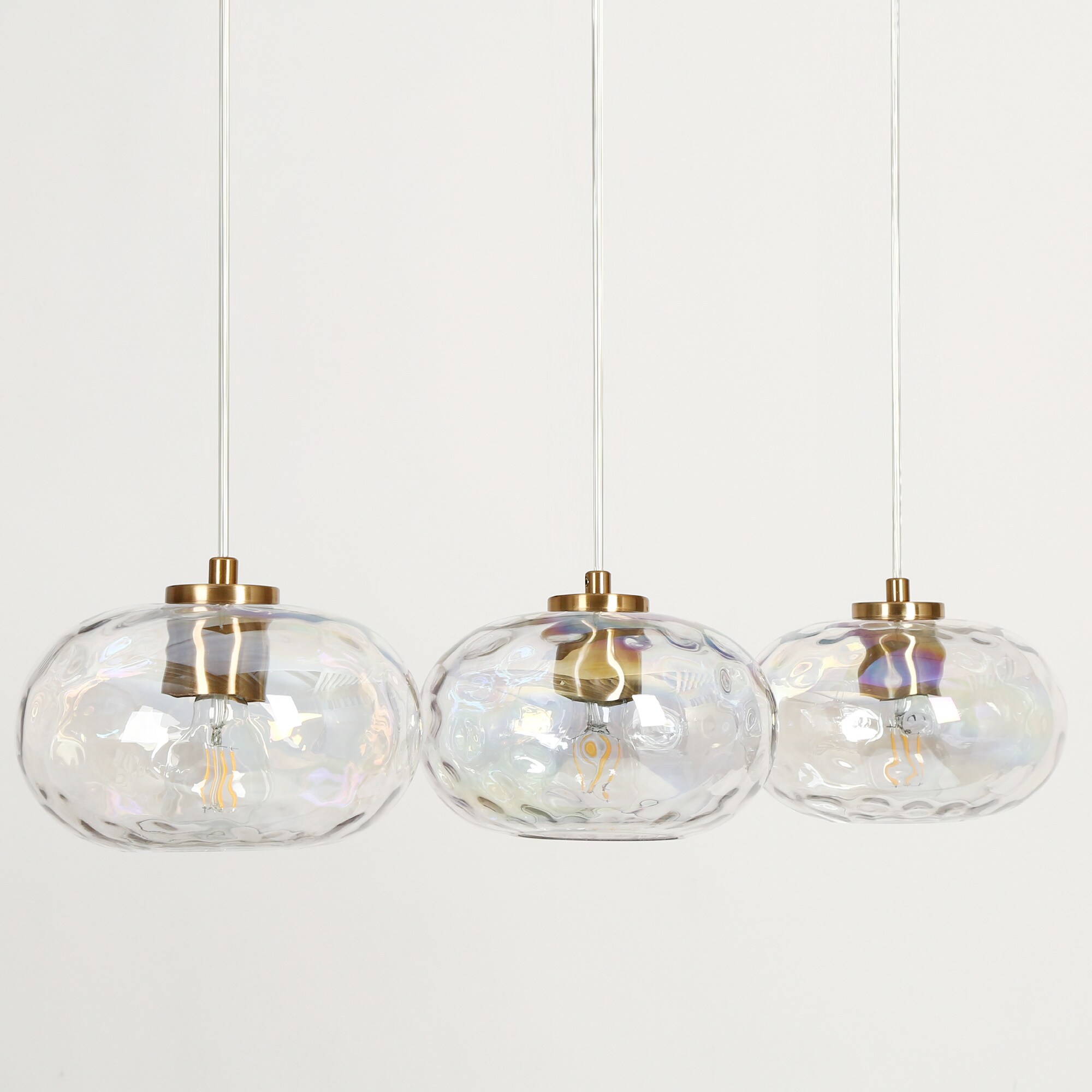 LNC Chrysaorican 3-Light 31.5-in Polished Gold Modern LNC Chrysaorican 3-Light 31.5-in Polished Gold Modern